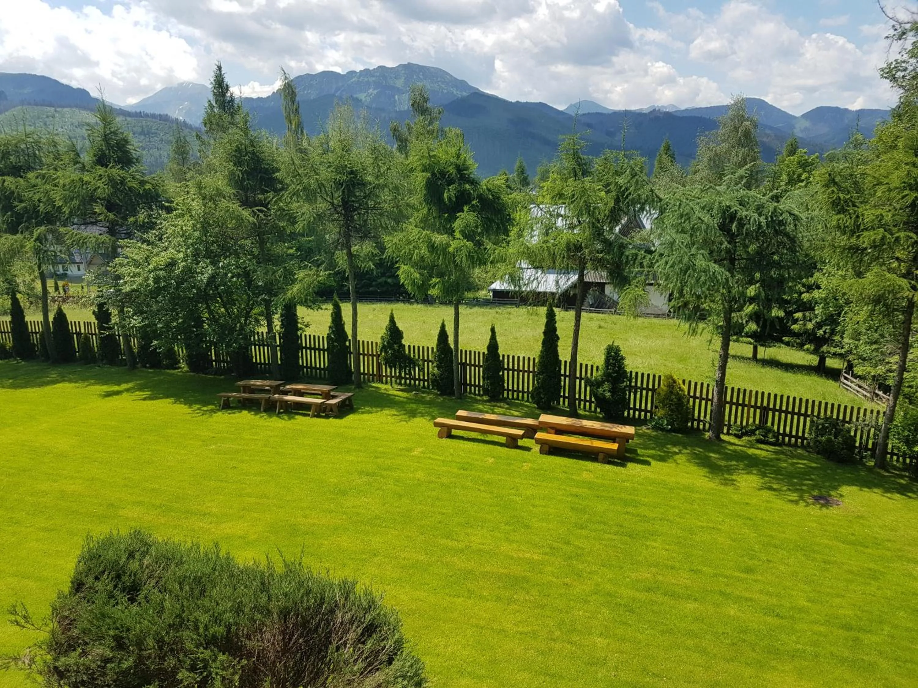 Garden view in Willa u podnóża Tatr Cztery Pory Roku