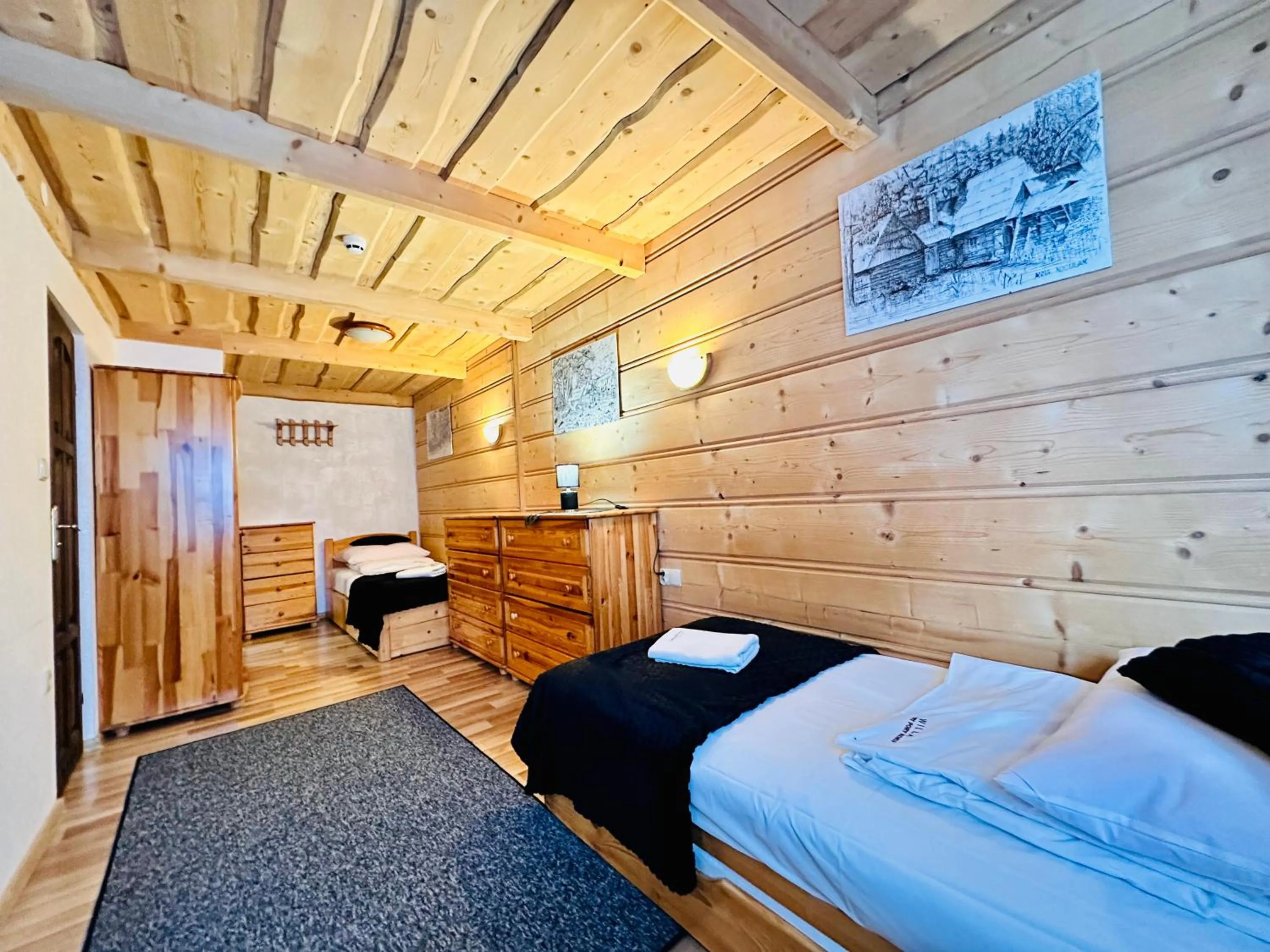 Photo of the whole room, Bed in Willa u podnóża Tatr Cztery Pory Roku