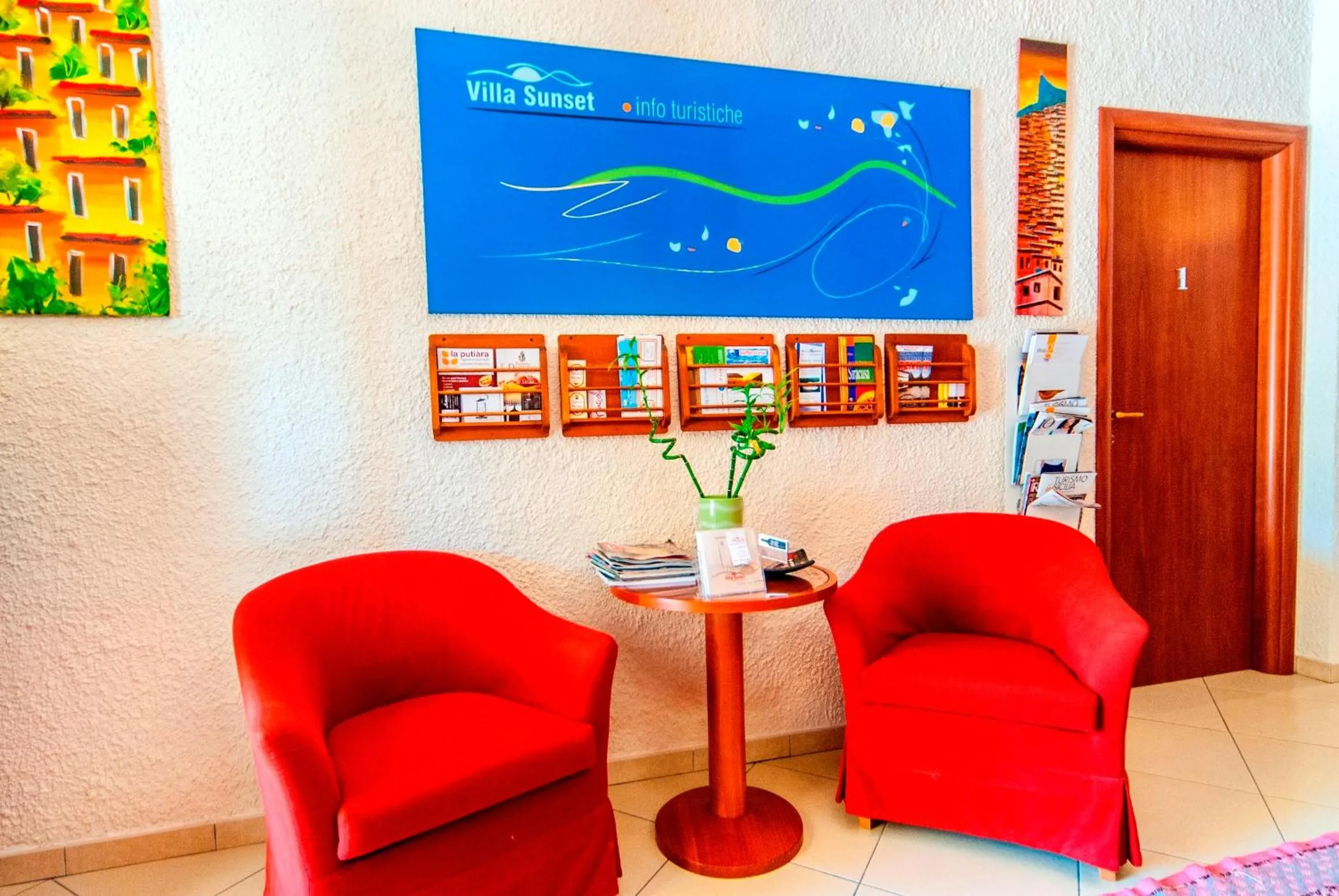 Lobby or reception in Villa Sunset B&B/Apartments