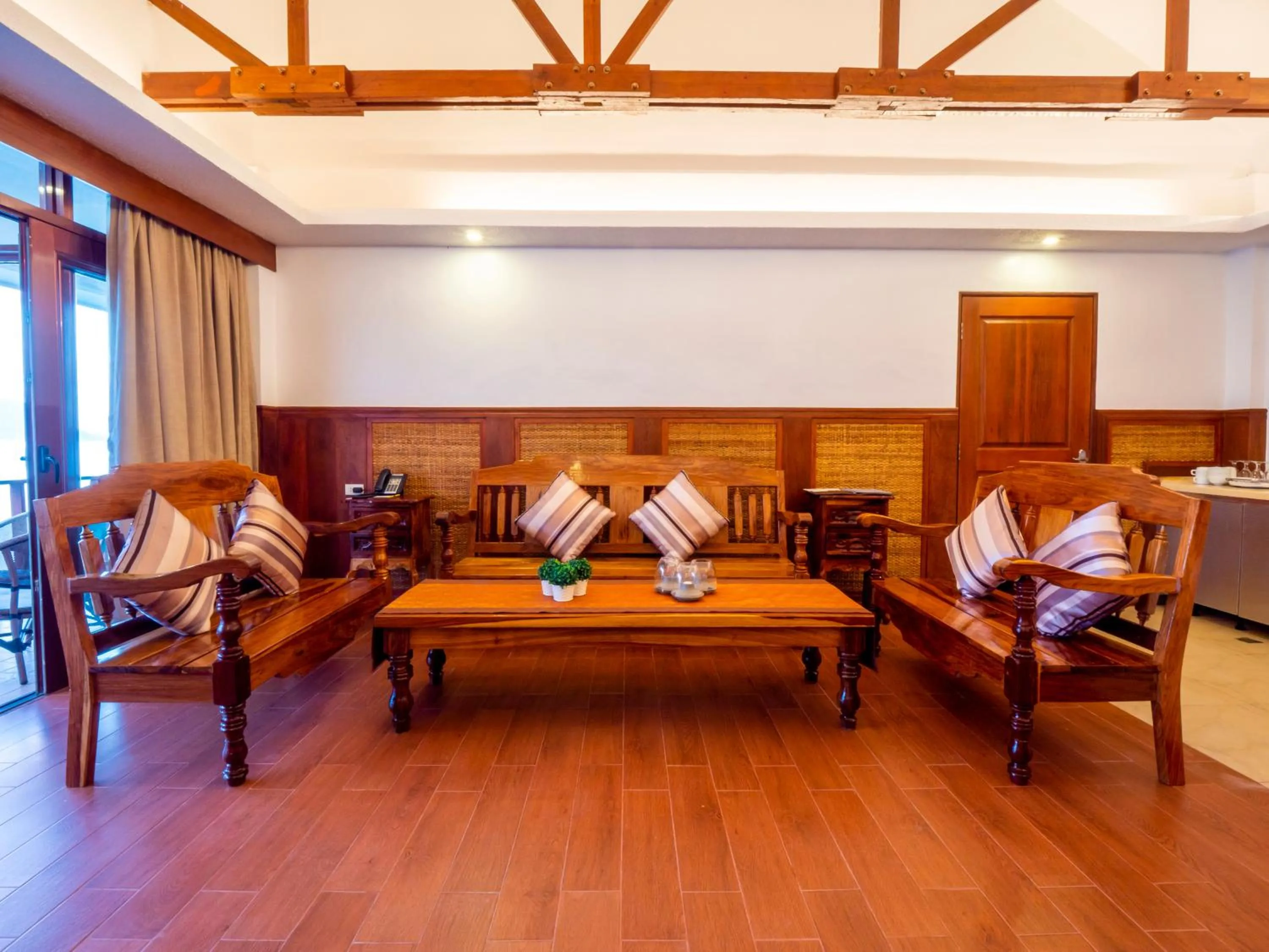 Living room in Sunlight Ecotourism Island Resort