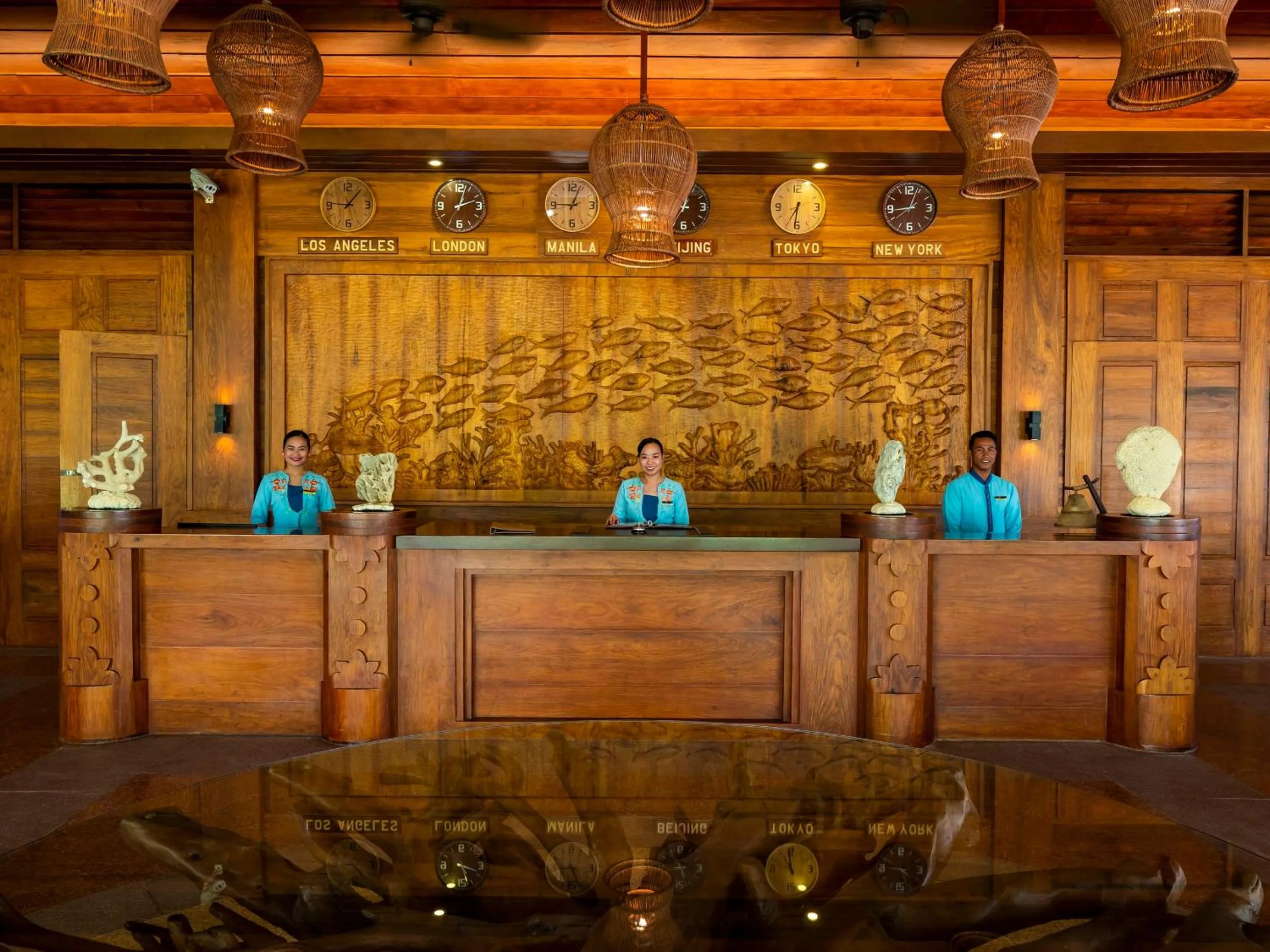 Lobby or reception in Sunlight Ecotourism Island Resort