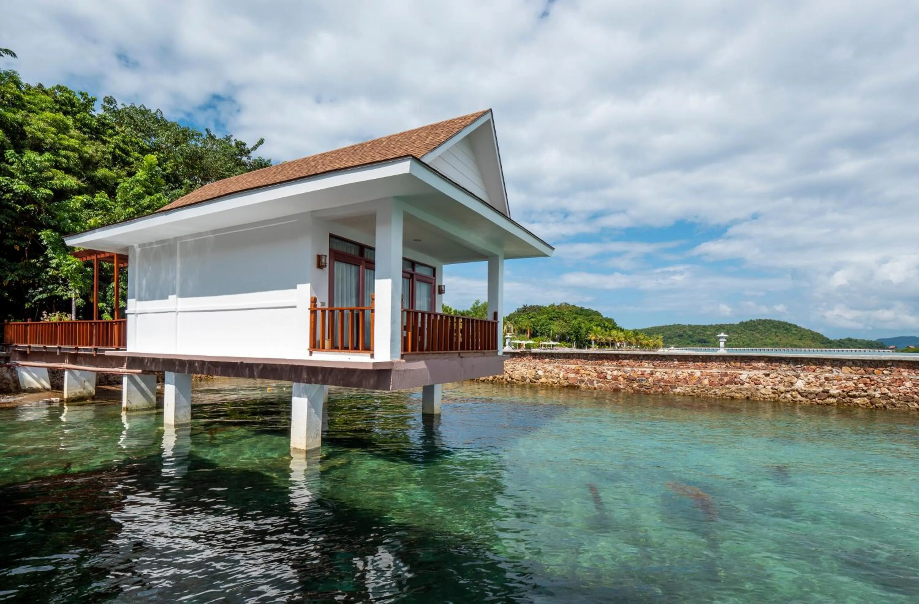 Sea view in Sunlight Ecotourism Island Resort