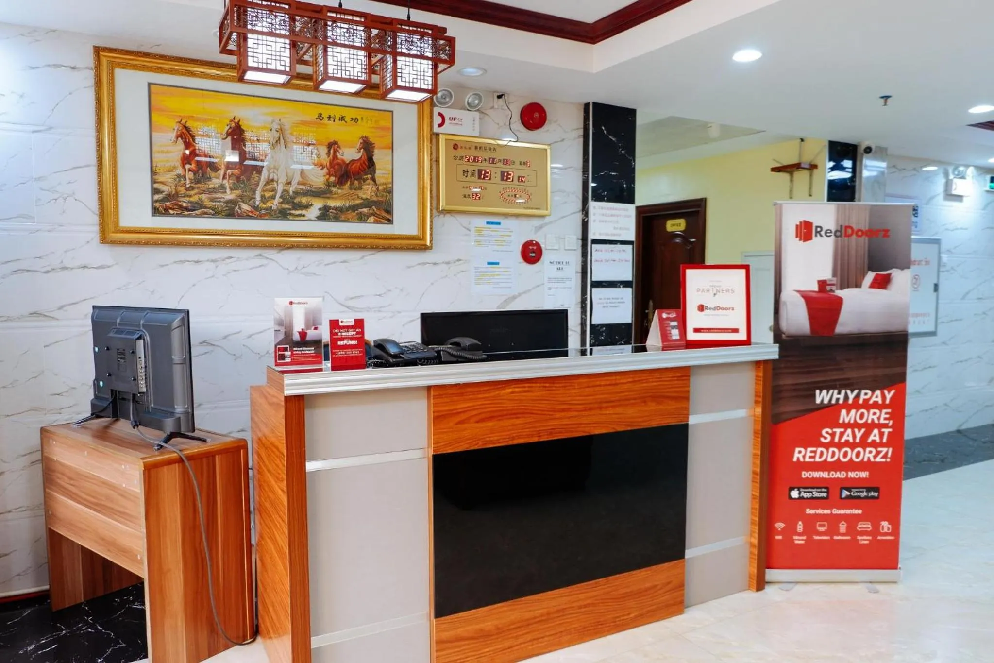 Lobby or reception in RedDoorz Plus near Camella La Brisa Lapulapu
