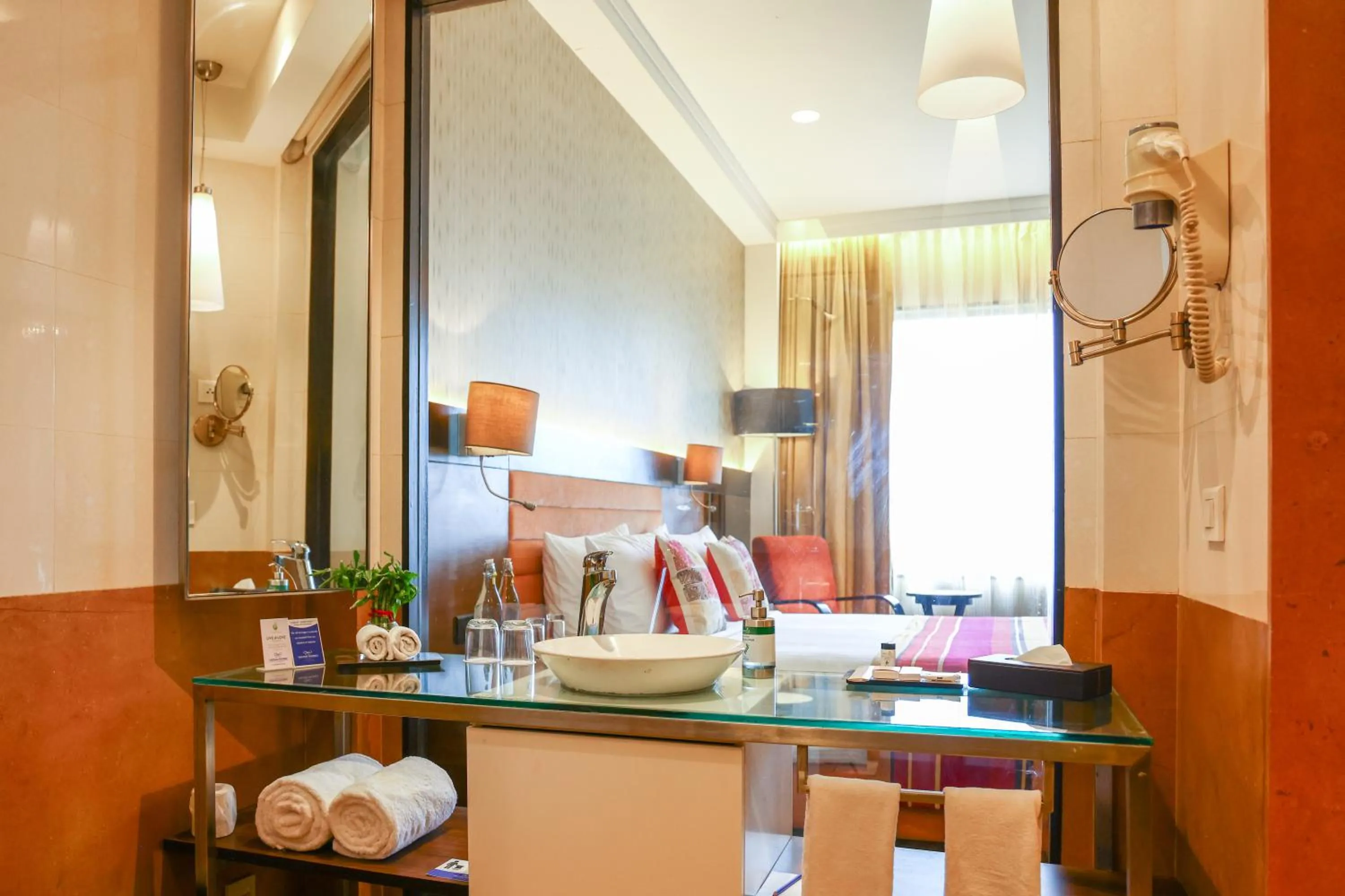 Toilet in Balaji Sarovar Premiere