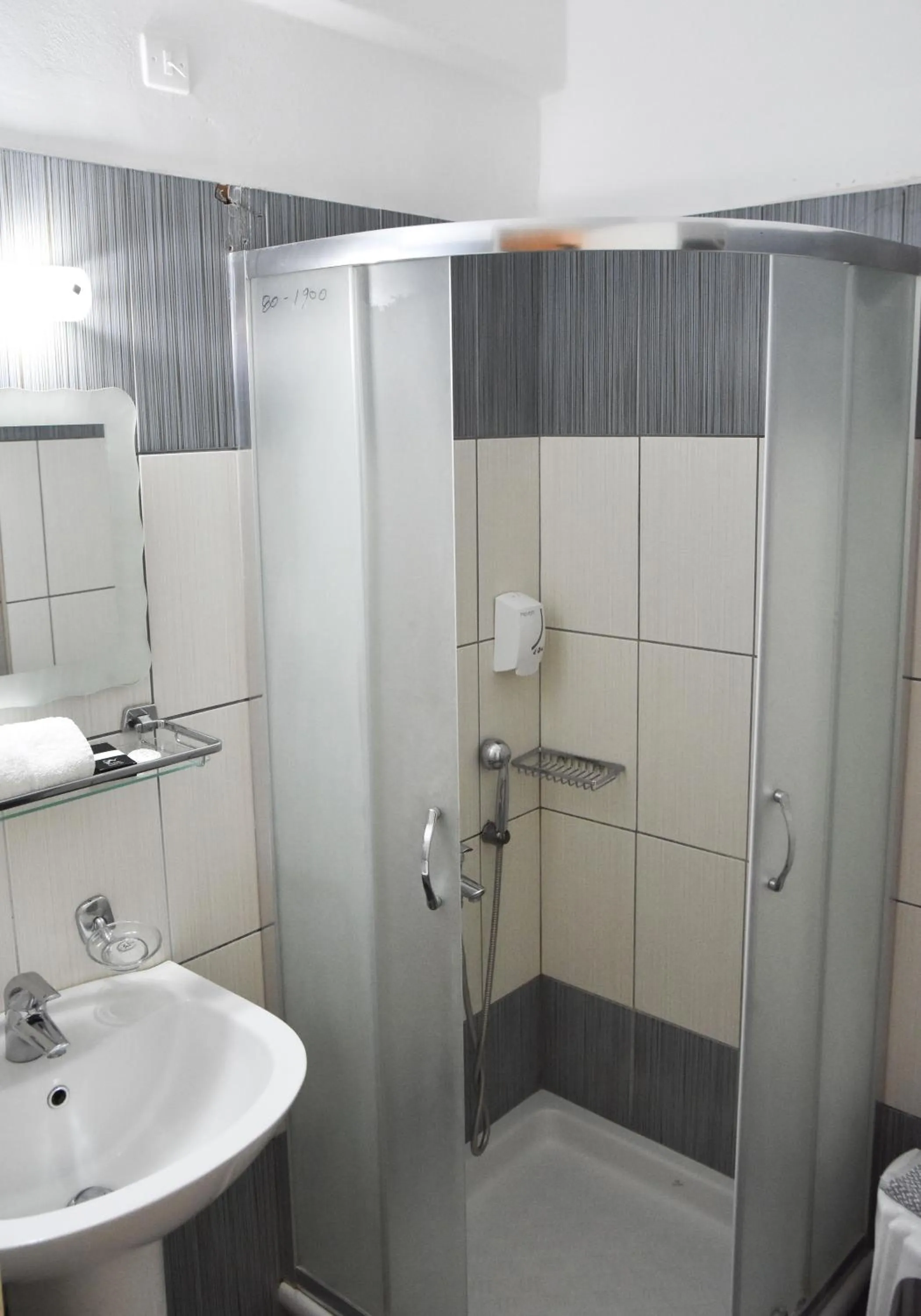 Bathroom in Merope Hotel