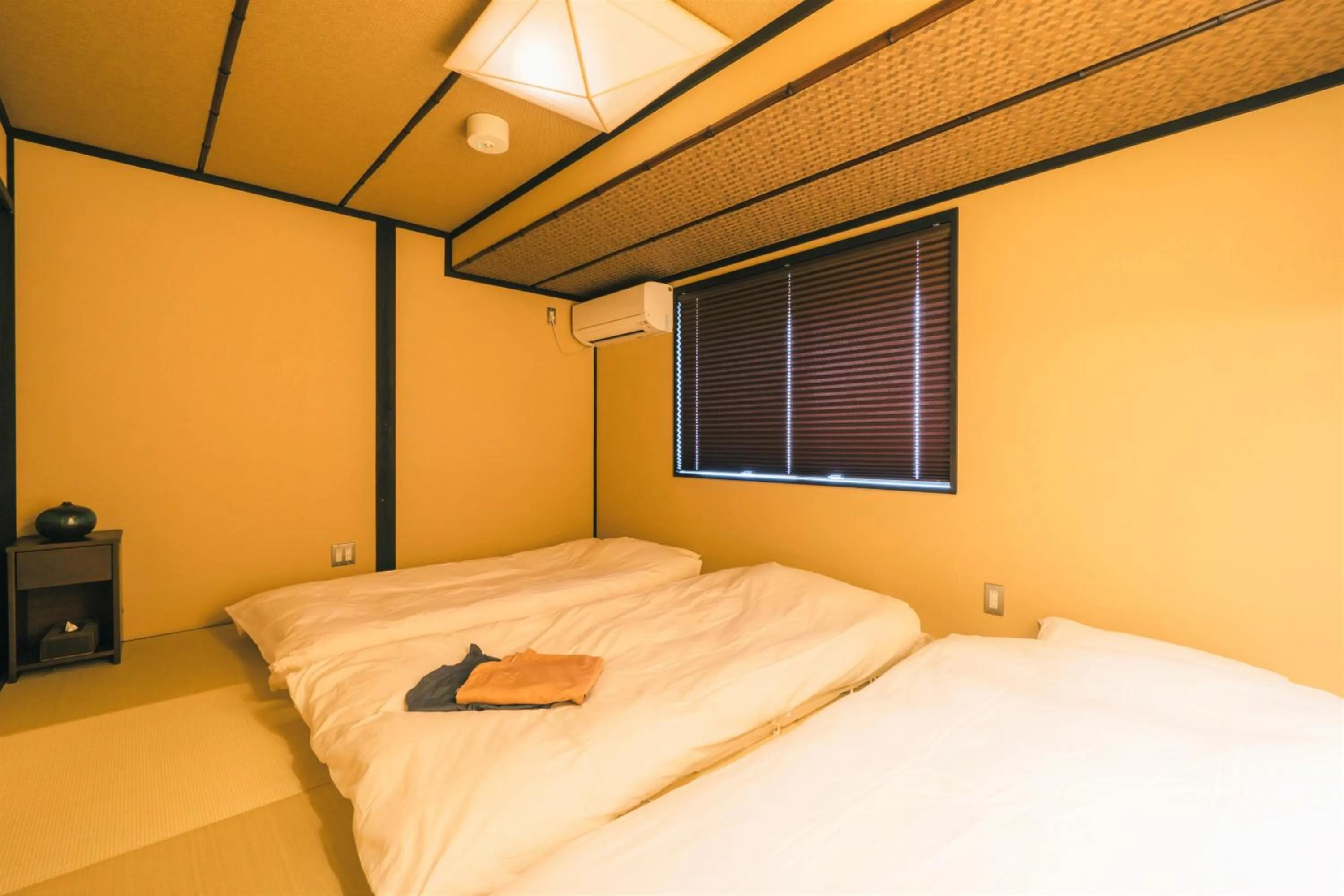 Bedroom, Bed in Miro Hachijo Genmachi Tei