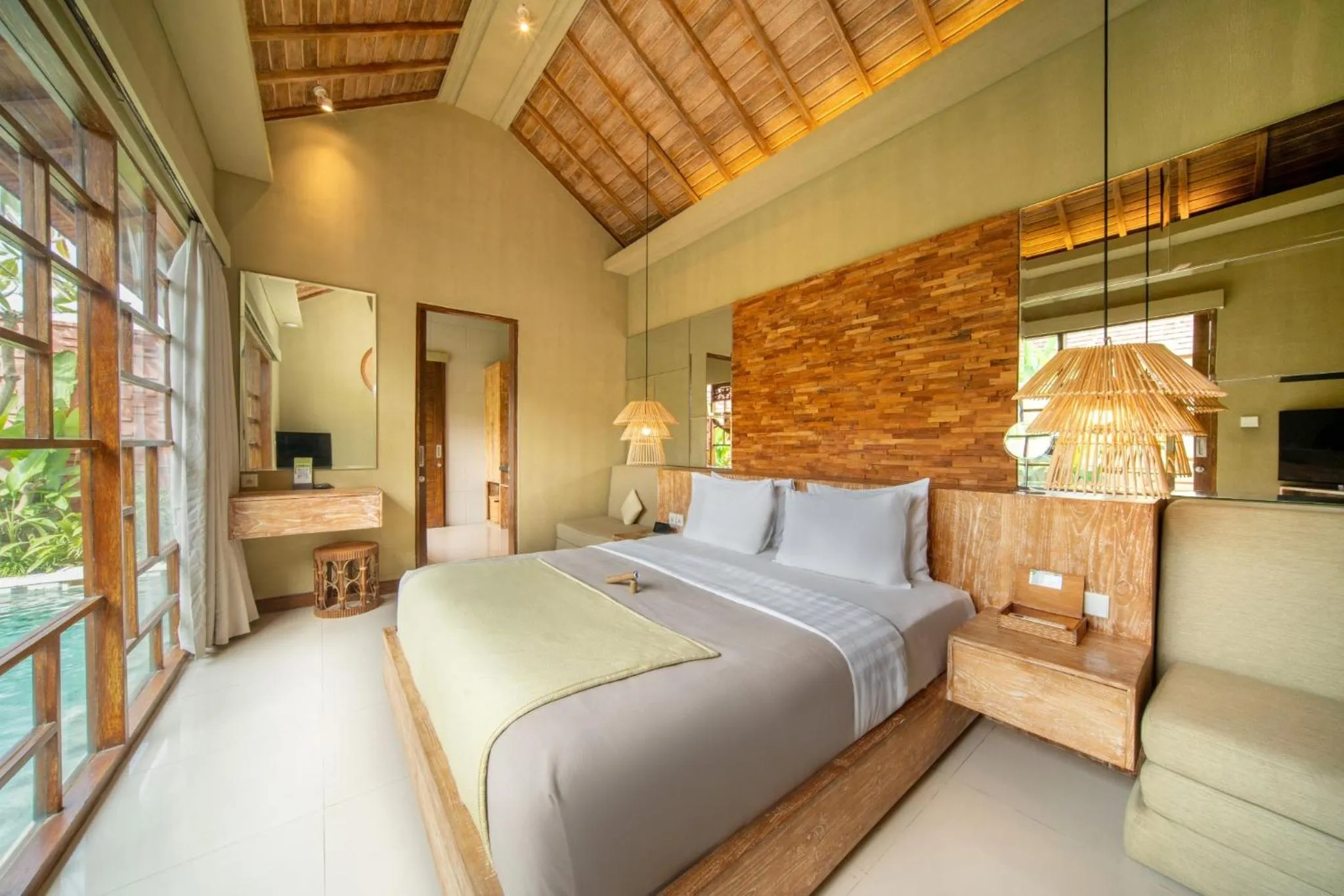 Bed in Manca Villa Canggu by Ini Vie Hospitality