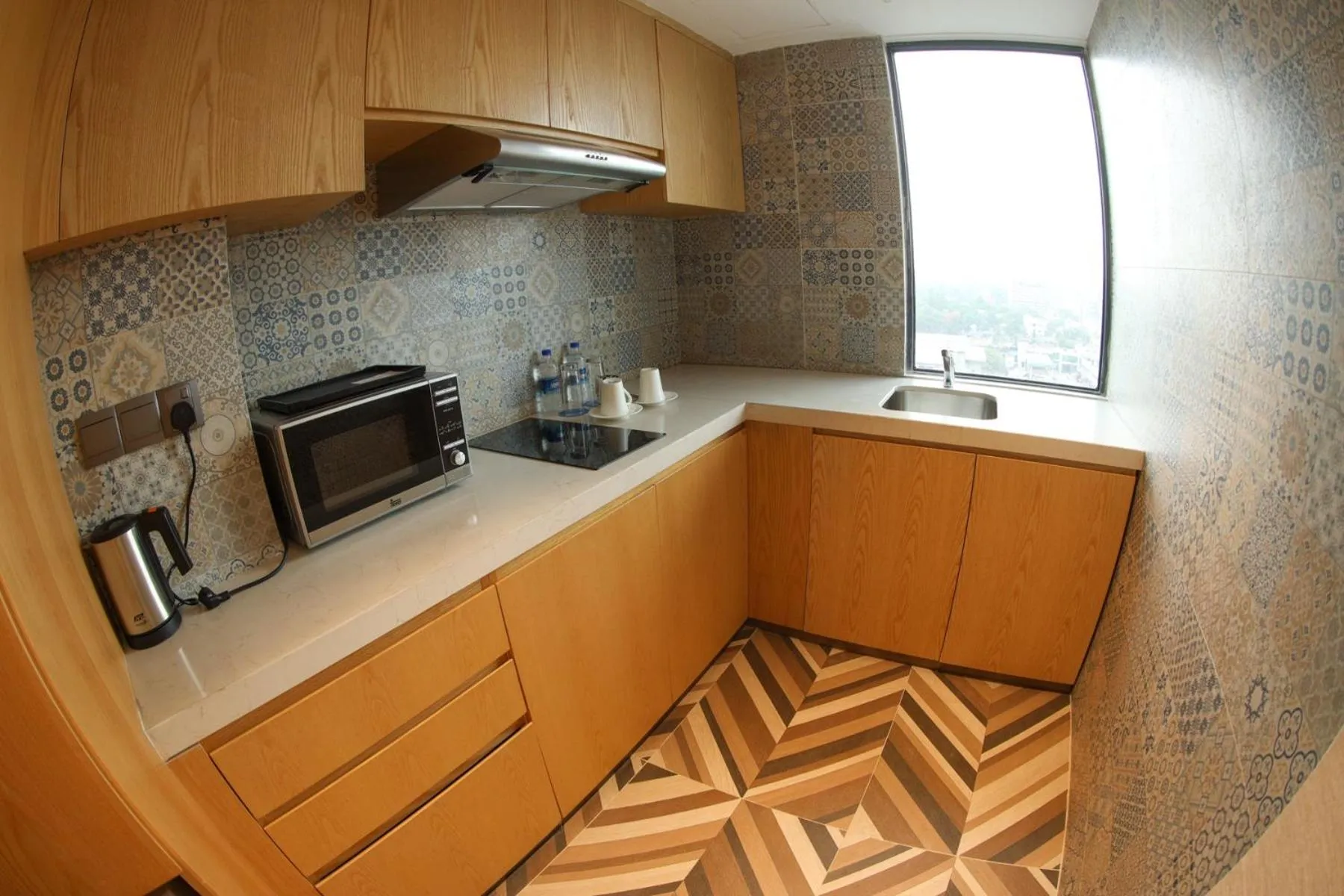 Kitchen or kitchenette in HANSA- A Premium Residence