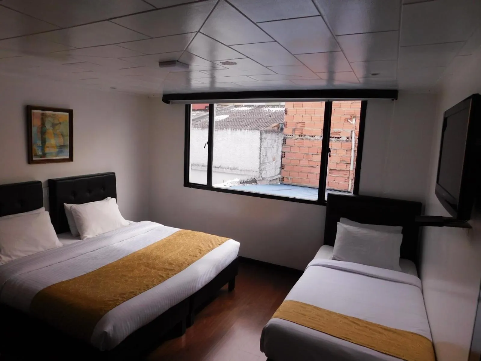 Bed in Hotel Casa Navi