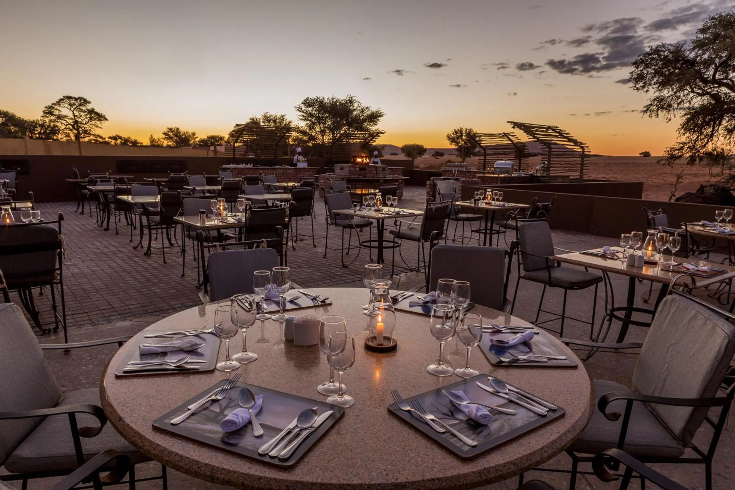 Restaurant/places to eat in Sossusvlei Lodge