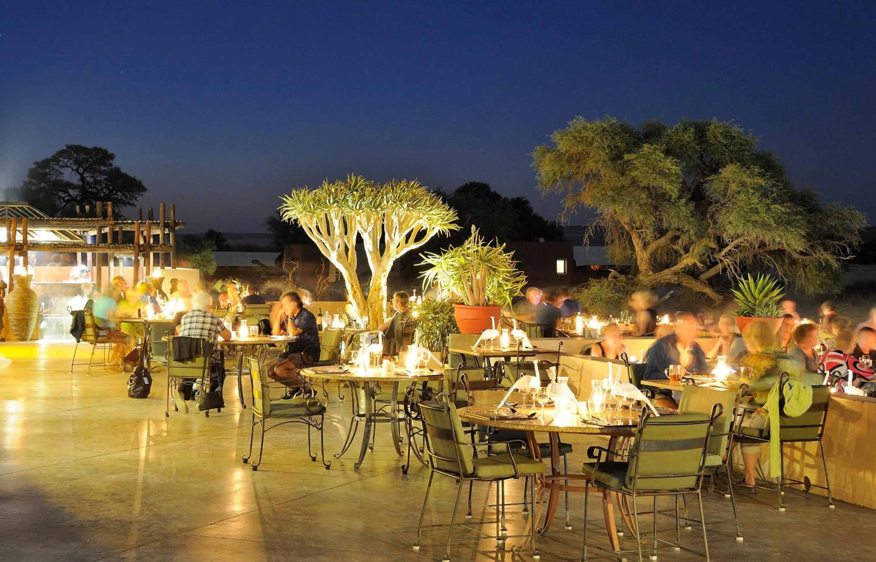 Restaurant/places to eat in Sossusvlei Lodge