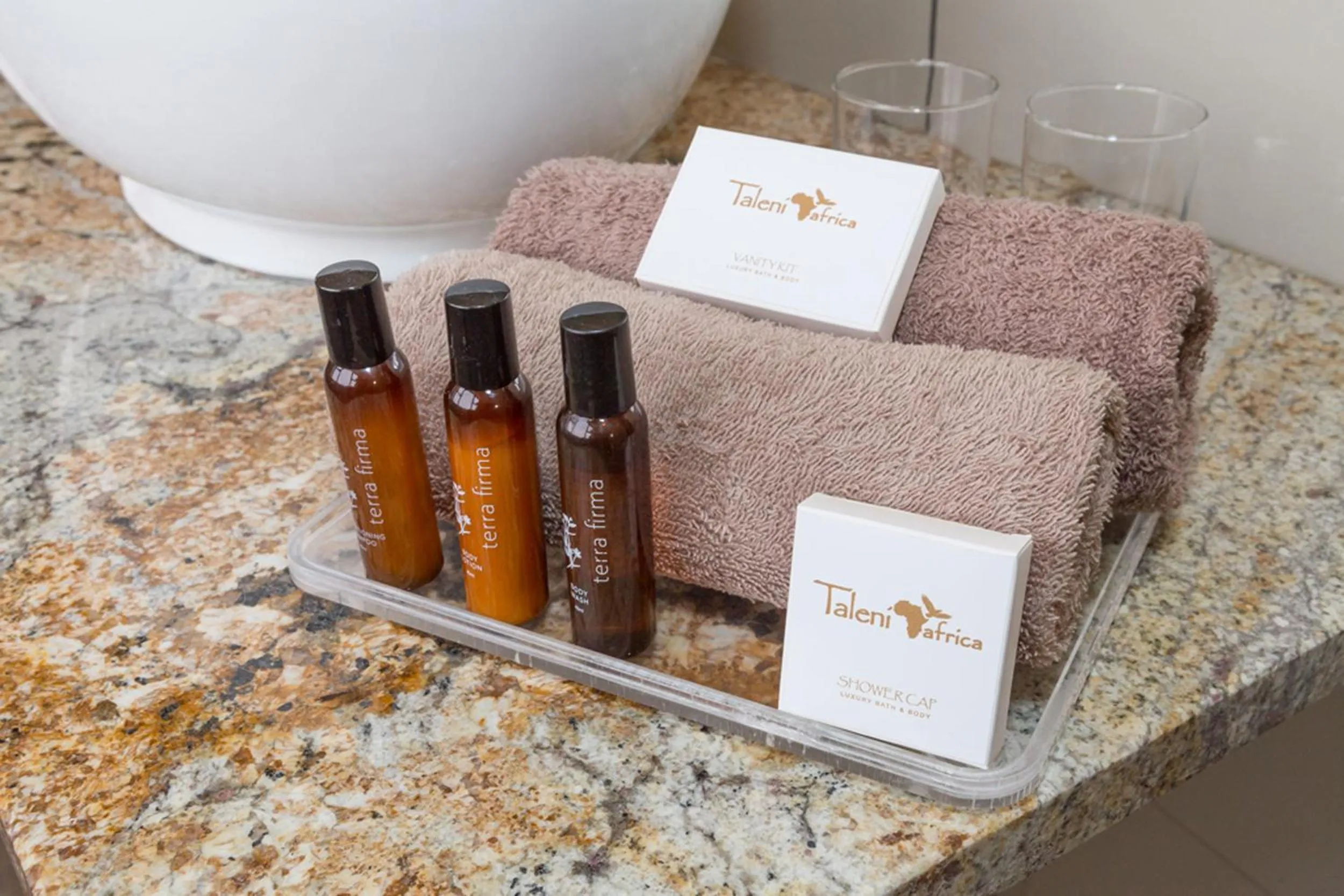 Bathroom in Sossusvlei Lodge