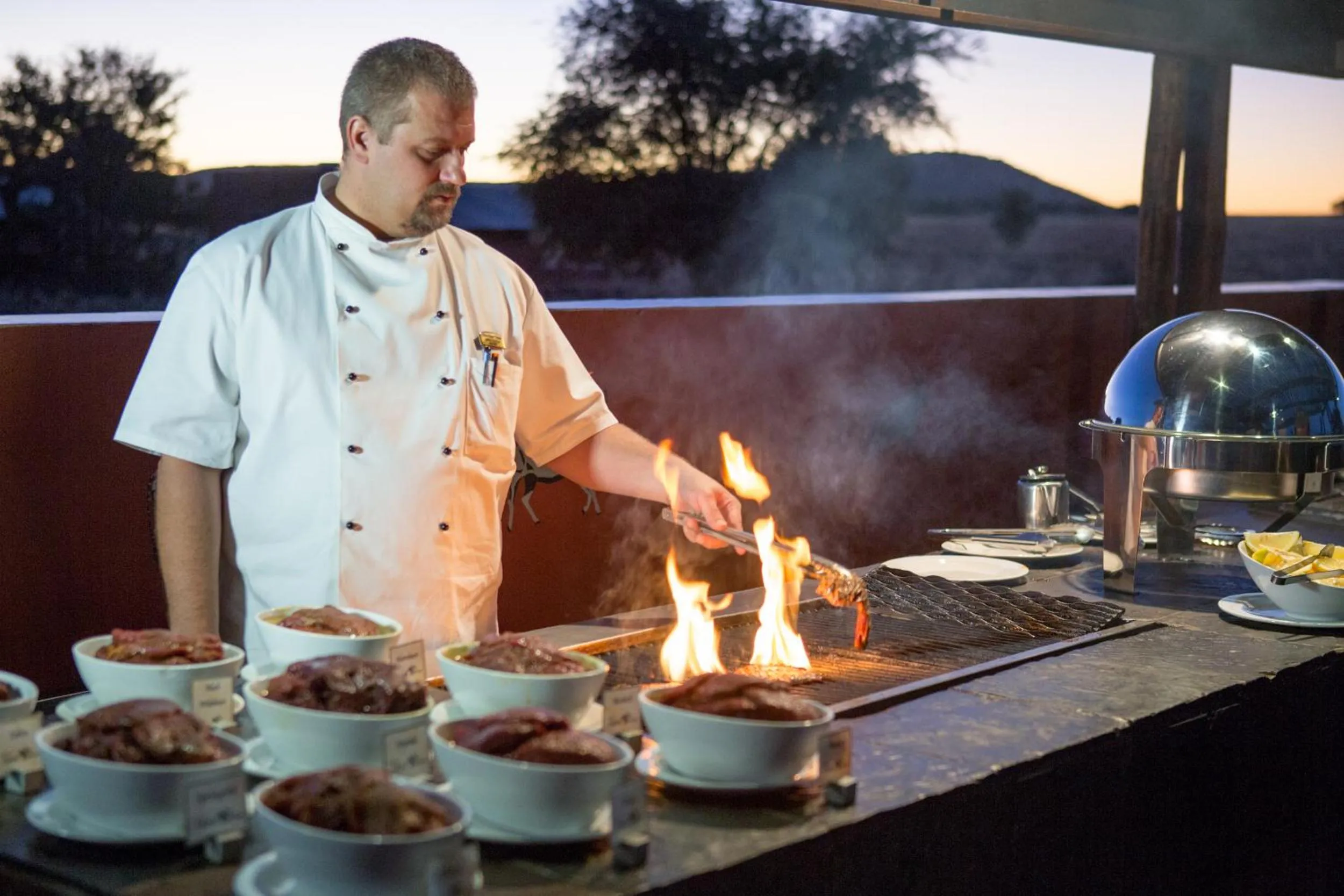 Restaurant/places to eat in Sossusvlei Lodge