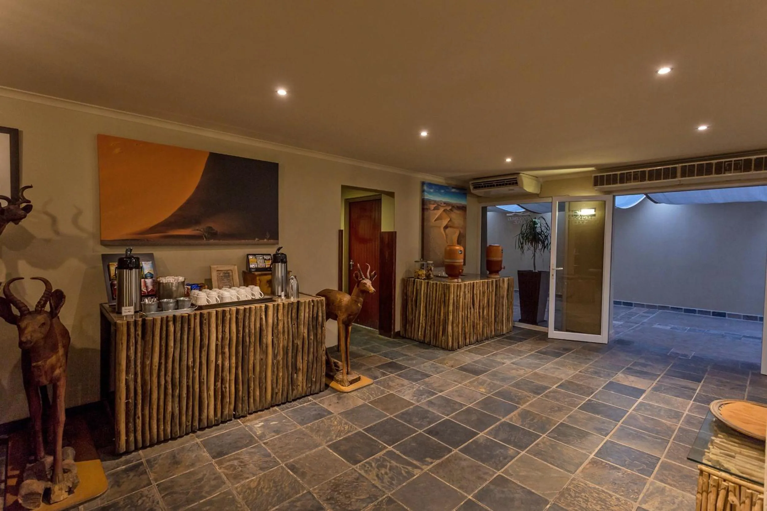 Lobby or reception in Sossusvlei Lodge
