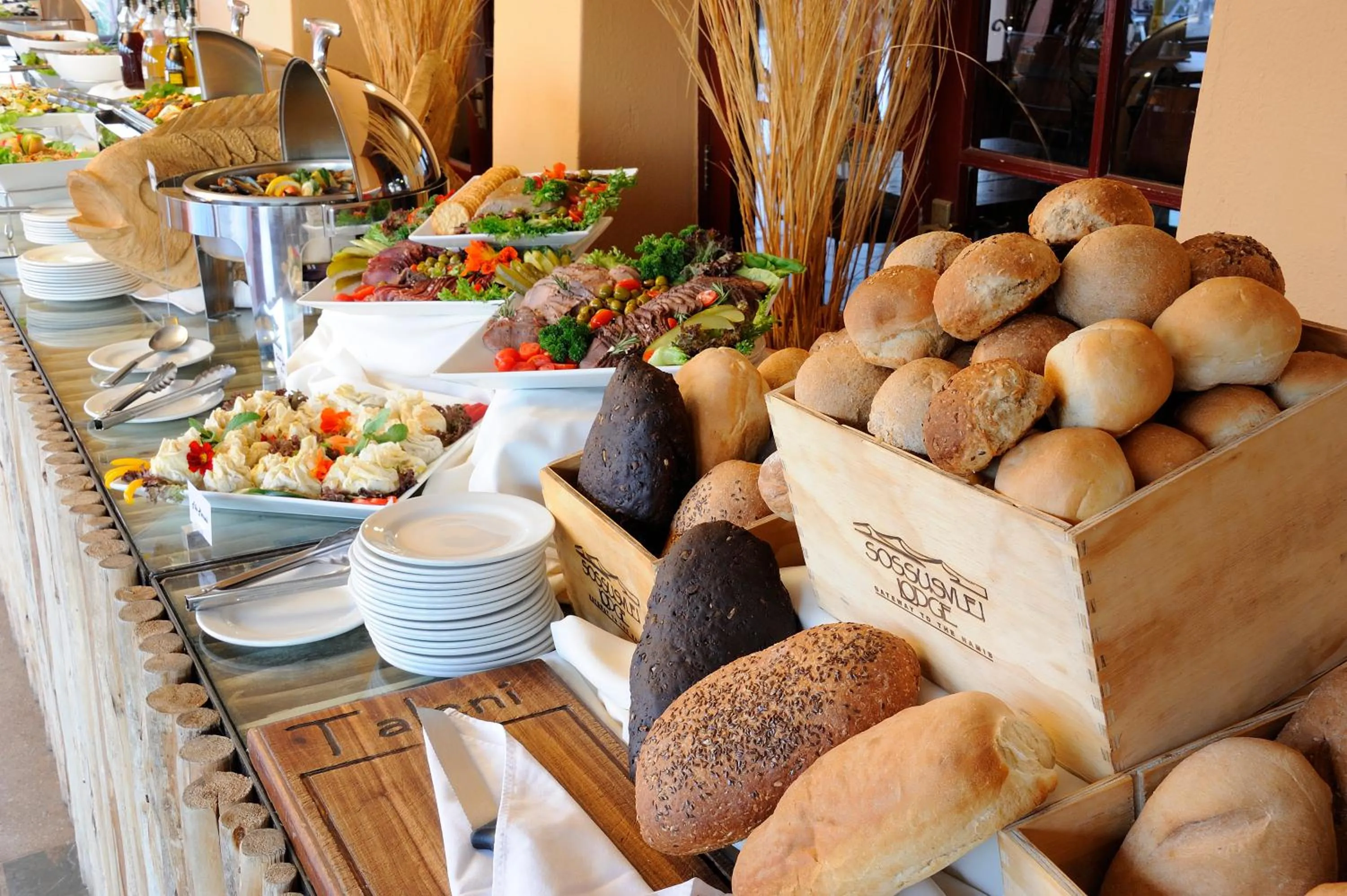 Food close-up in Sossusvlei Lodge