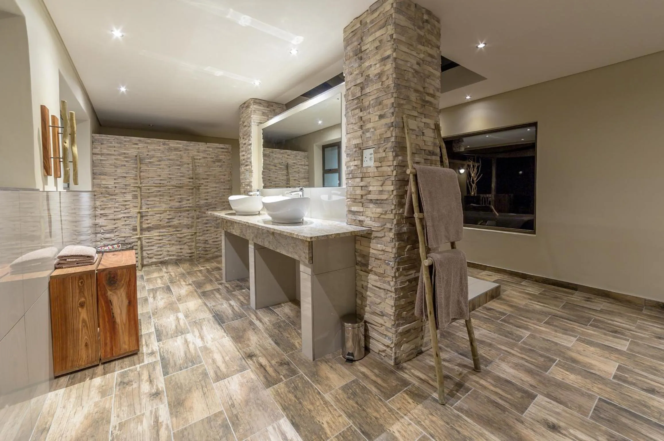Bathroom in Sossusvlei Lodge