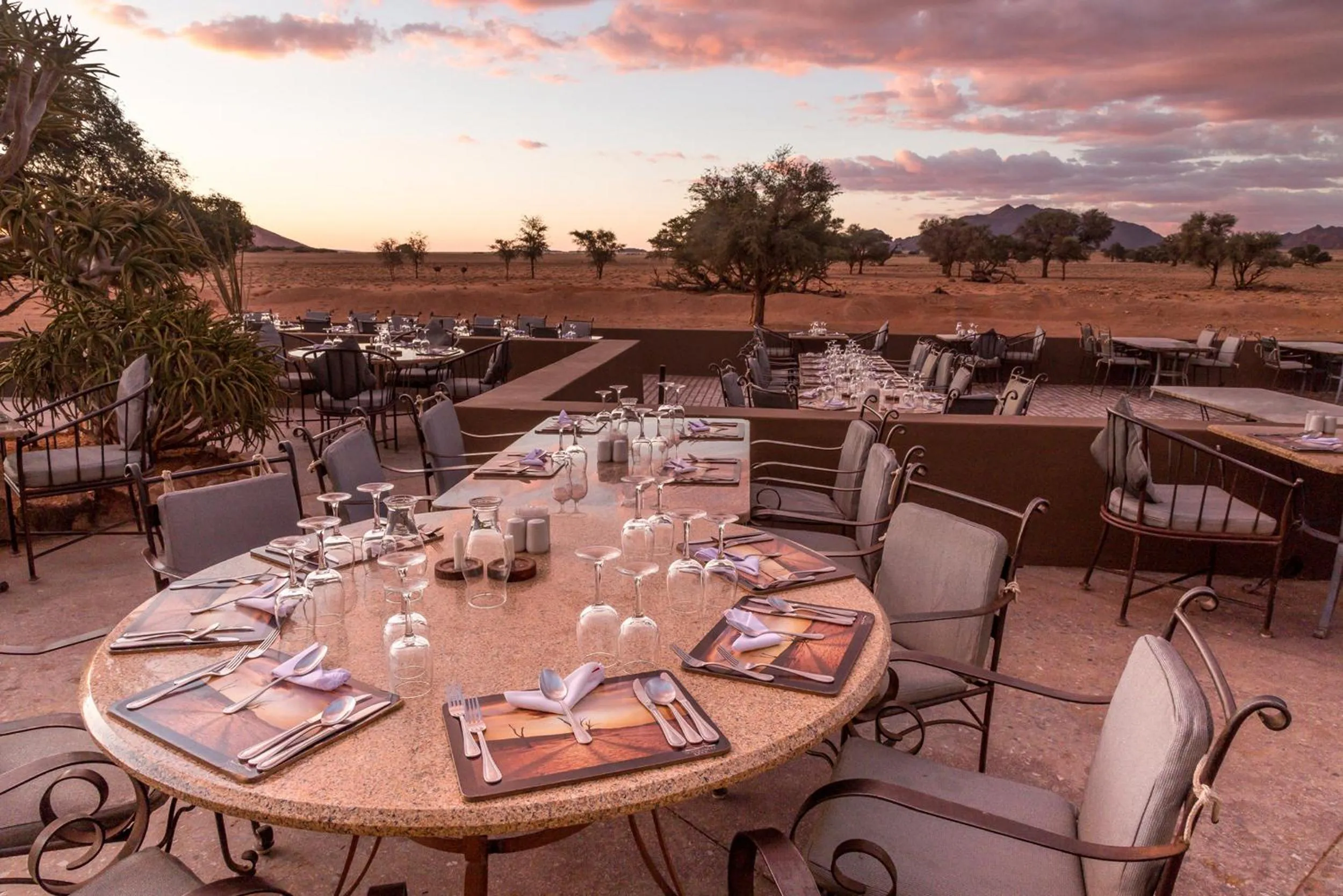 Restaurant/places to eat in Sossusvlei Lodge