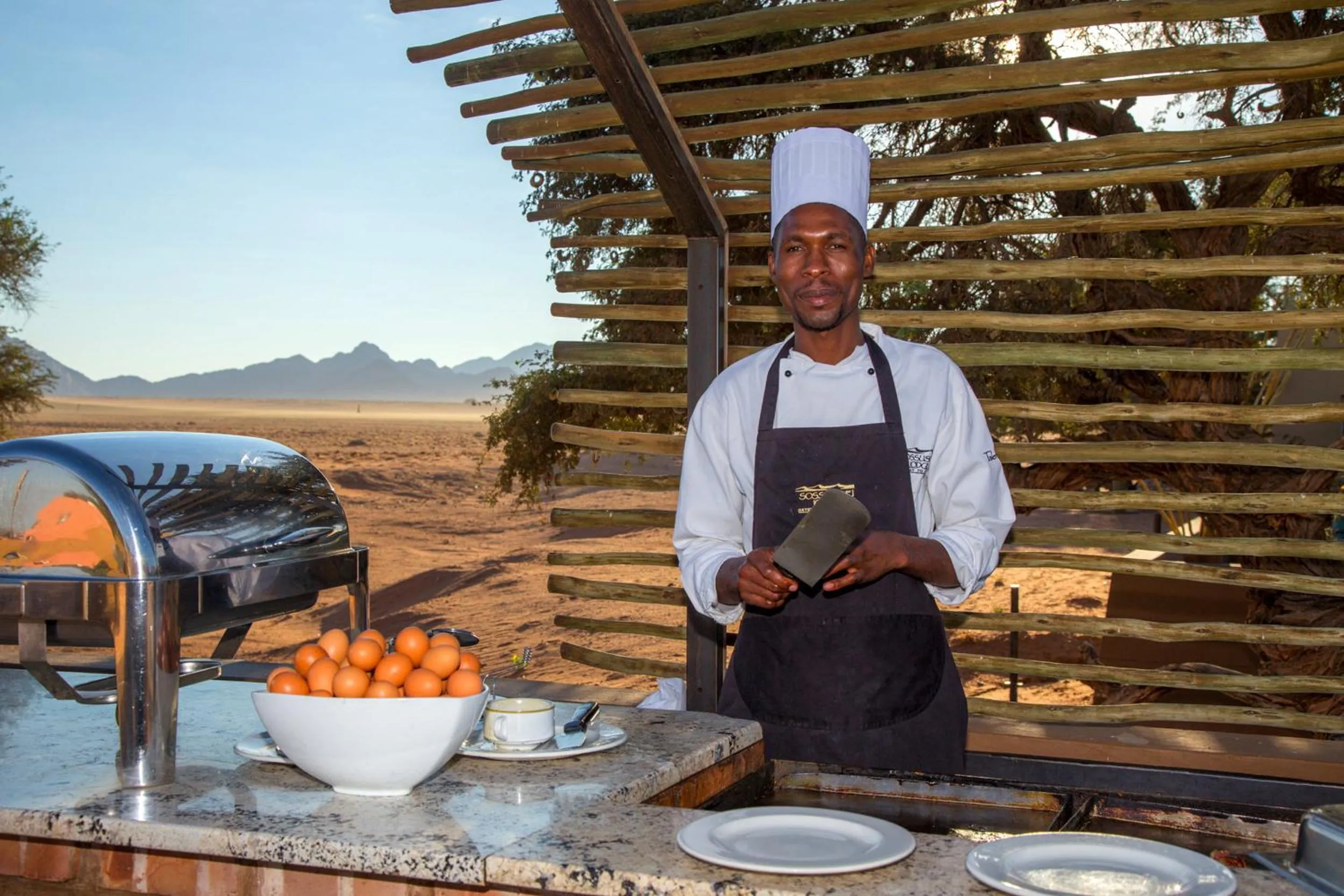 Restaurant/places to eat in Sossusvlei Lodge