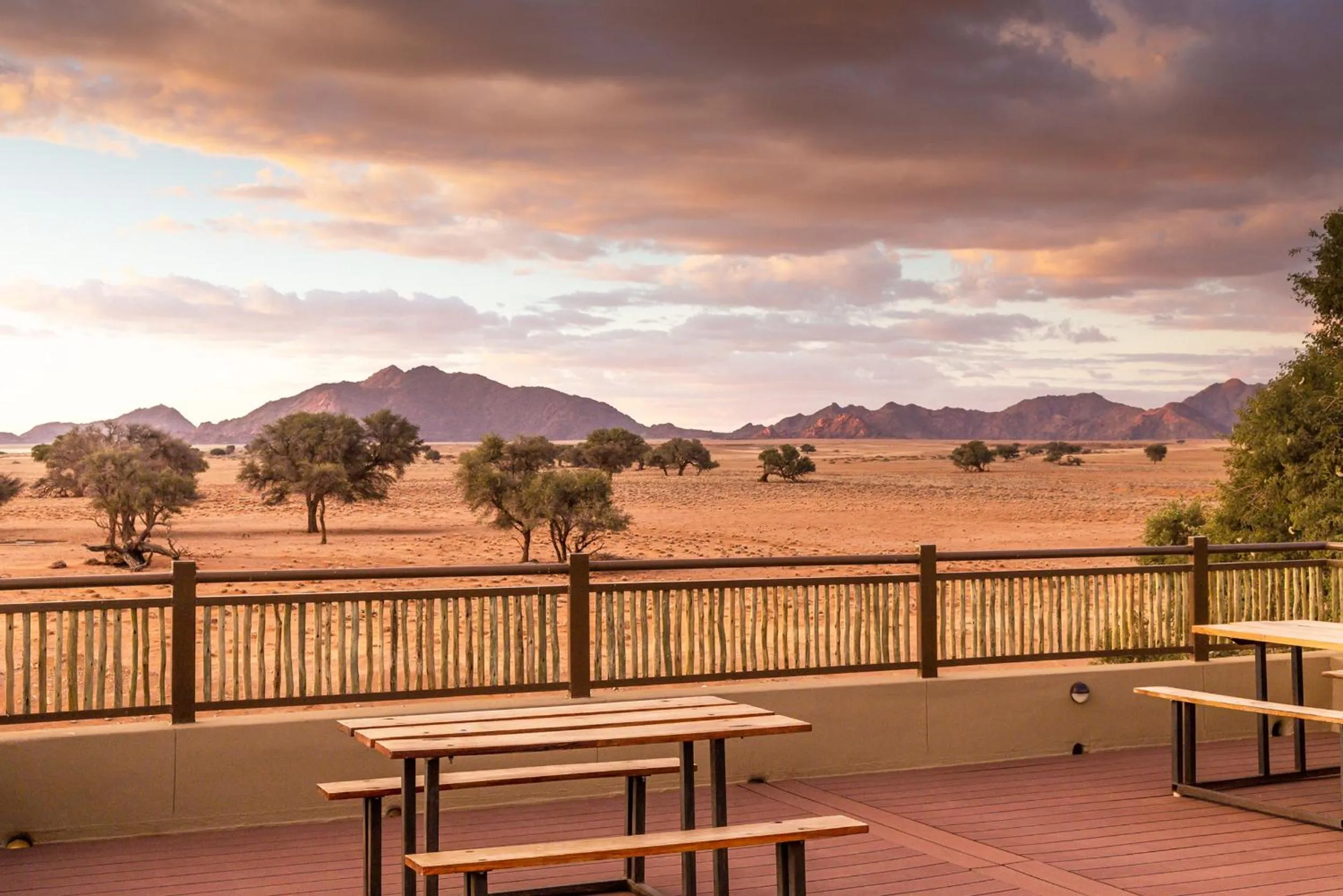 Balcony/Terrace in Sossusvlei Lodge