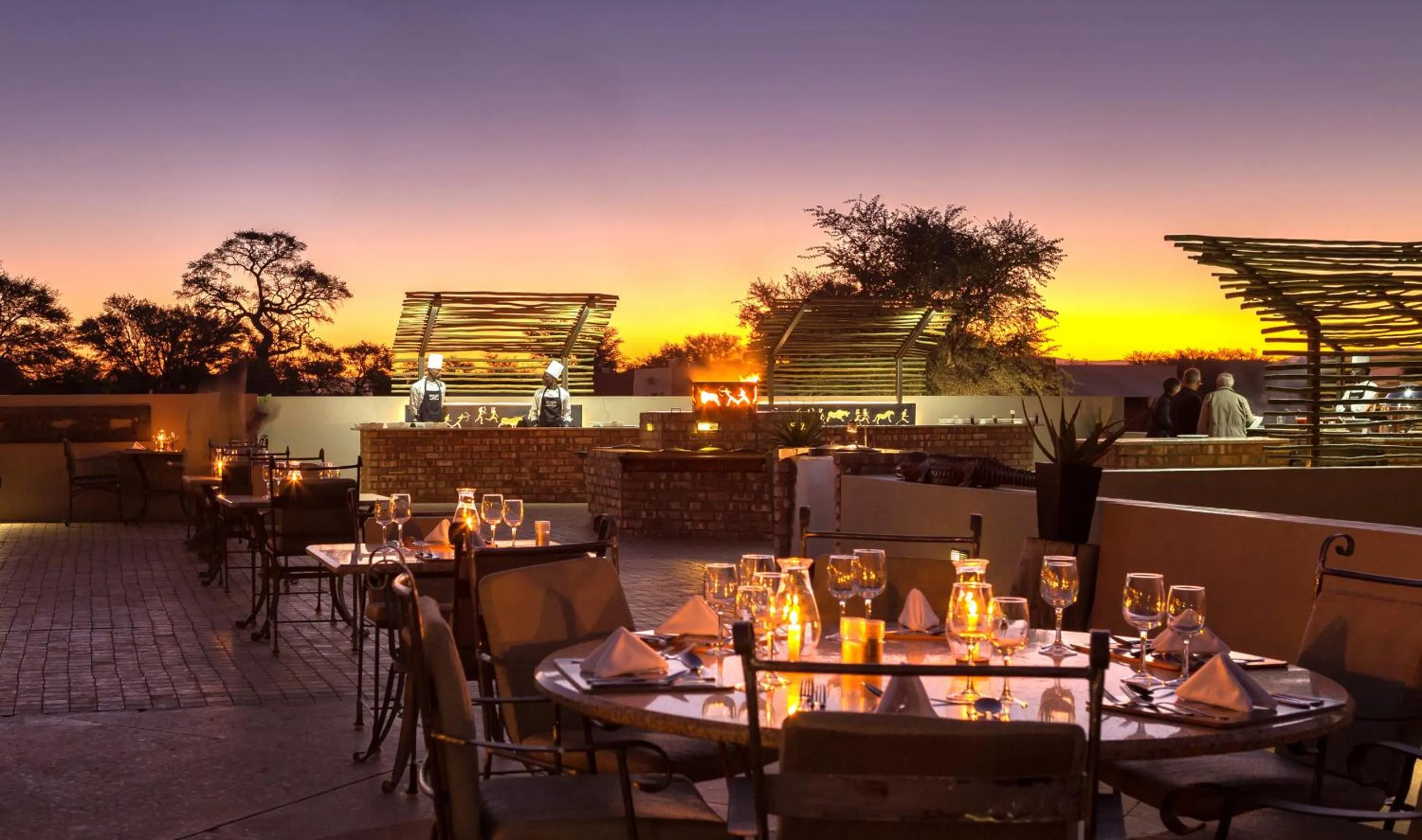 Restaurant/places to eat in Sossusvlei Lodge