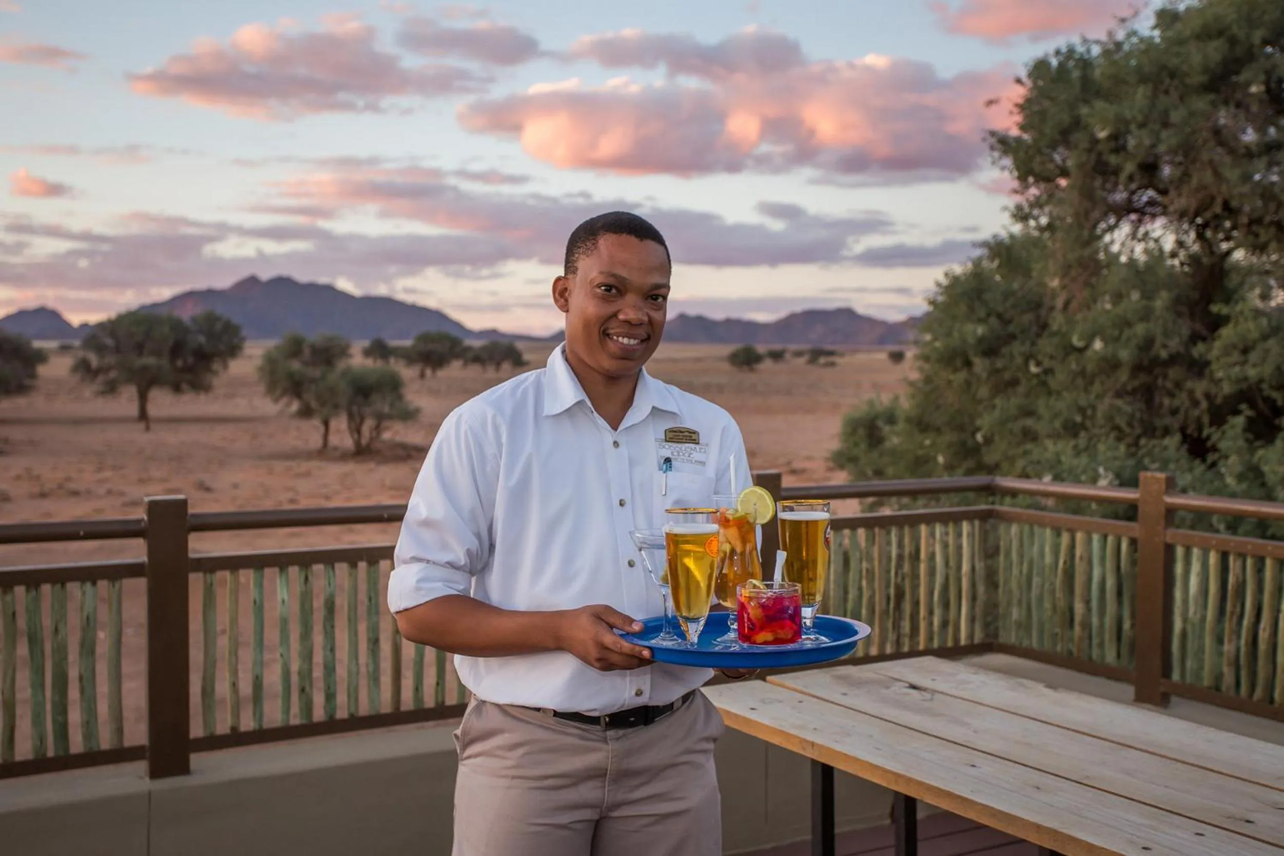Balcony/Terrace in Sossusvlei Lodge