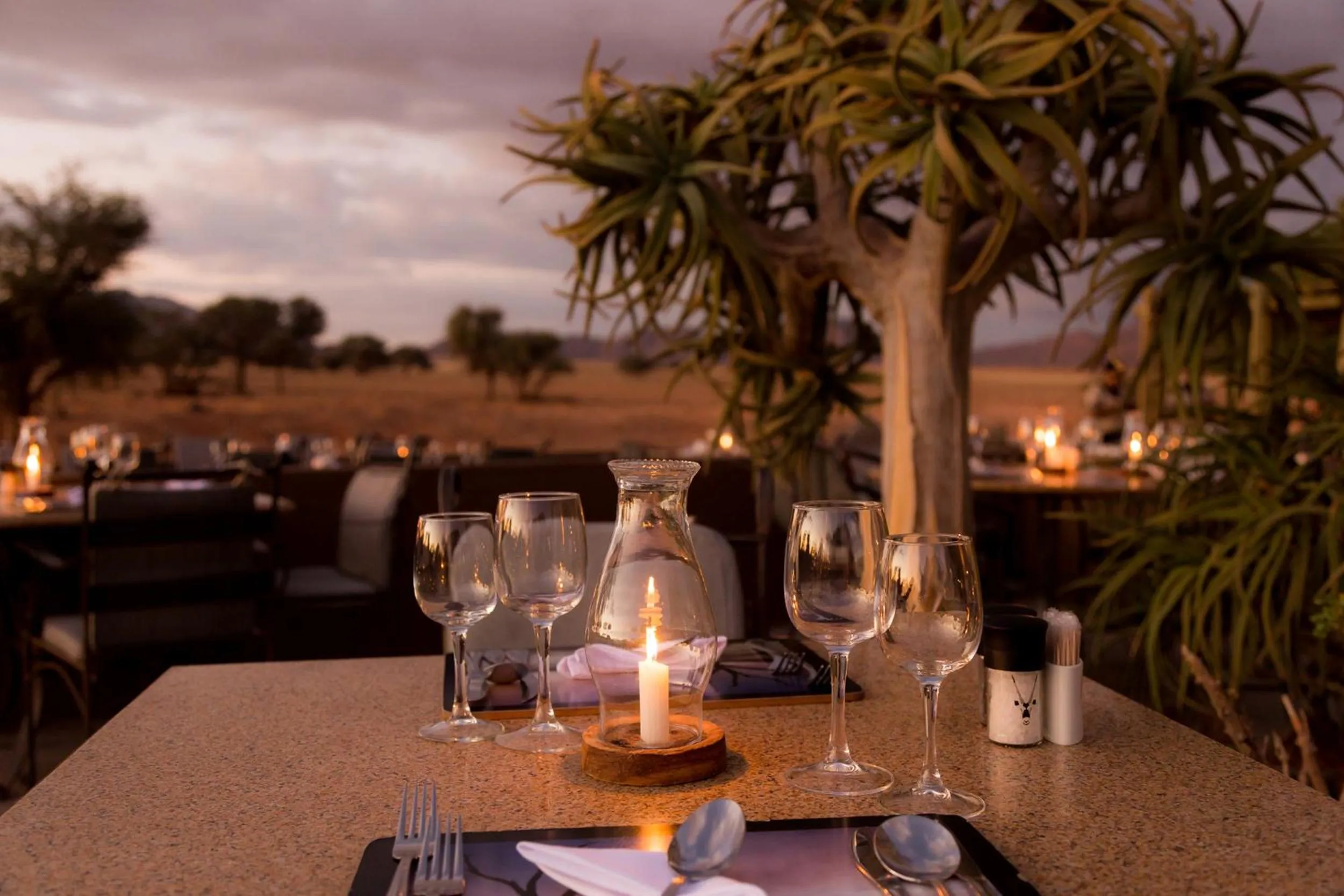 Restaurant/places to eat in Sossusvlei Lodge