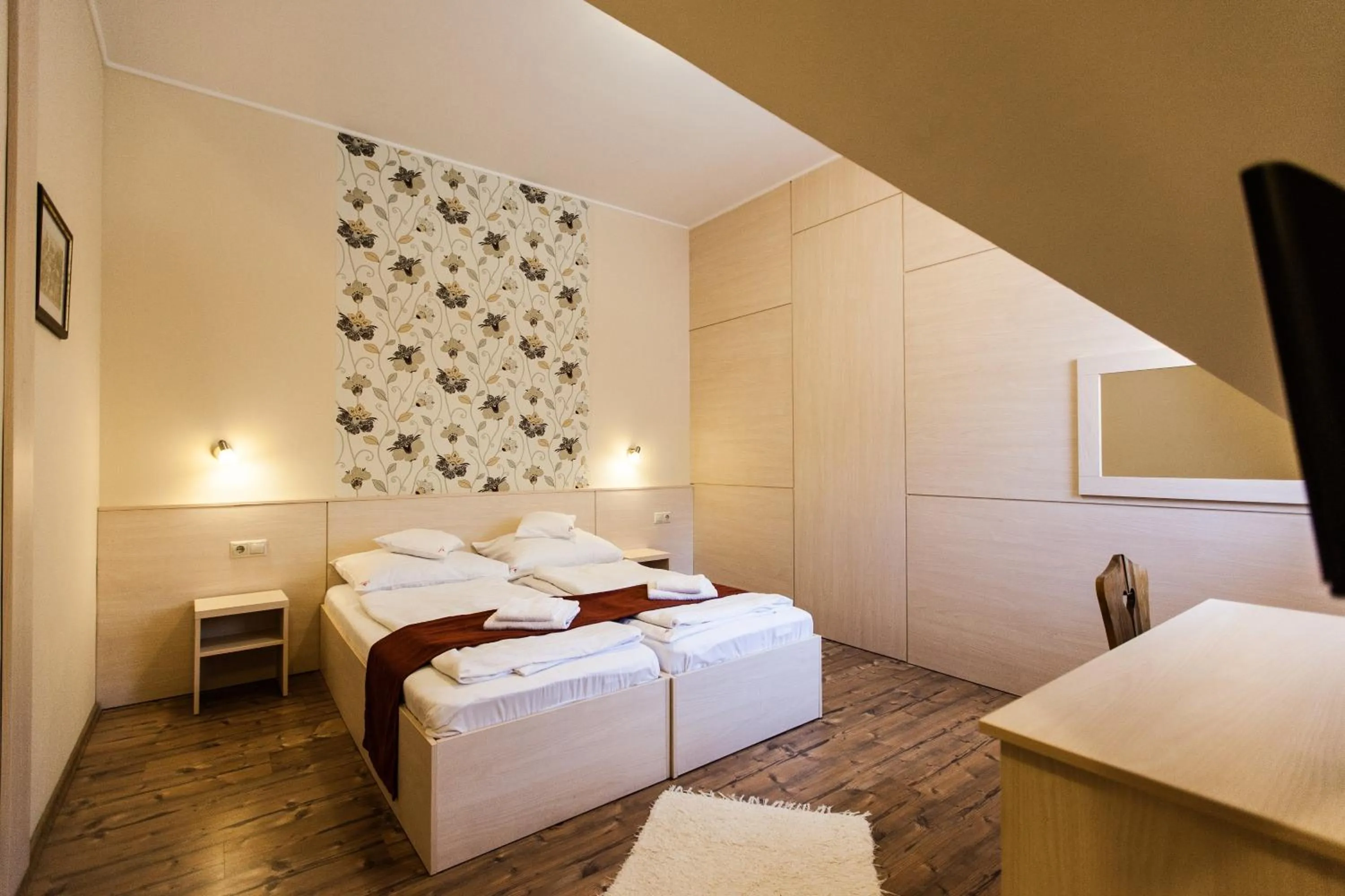 Bedroom, Bed in Piroska Csárda és Panzió