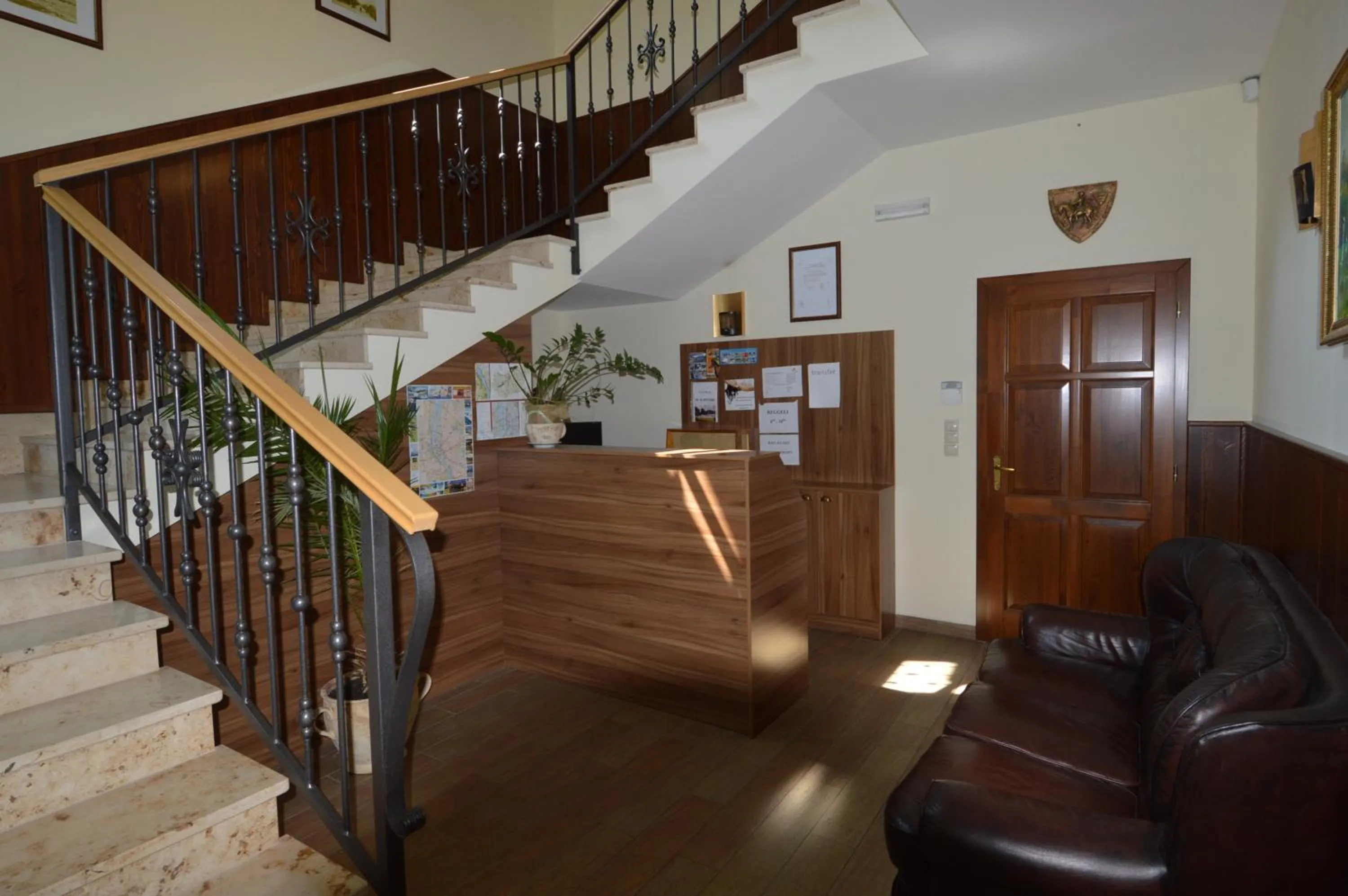 Lobby or reception in Piroska Csárda és Panzió