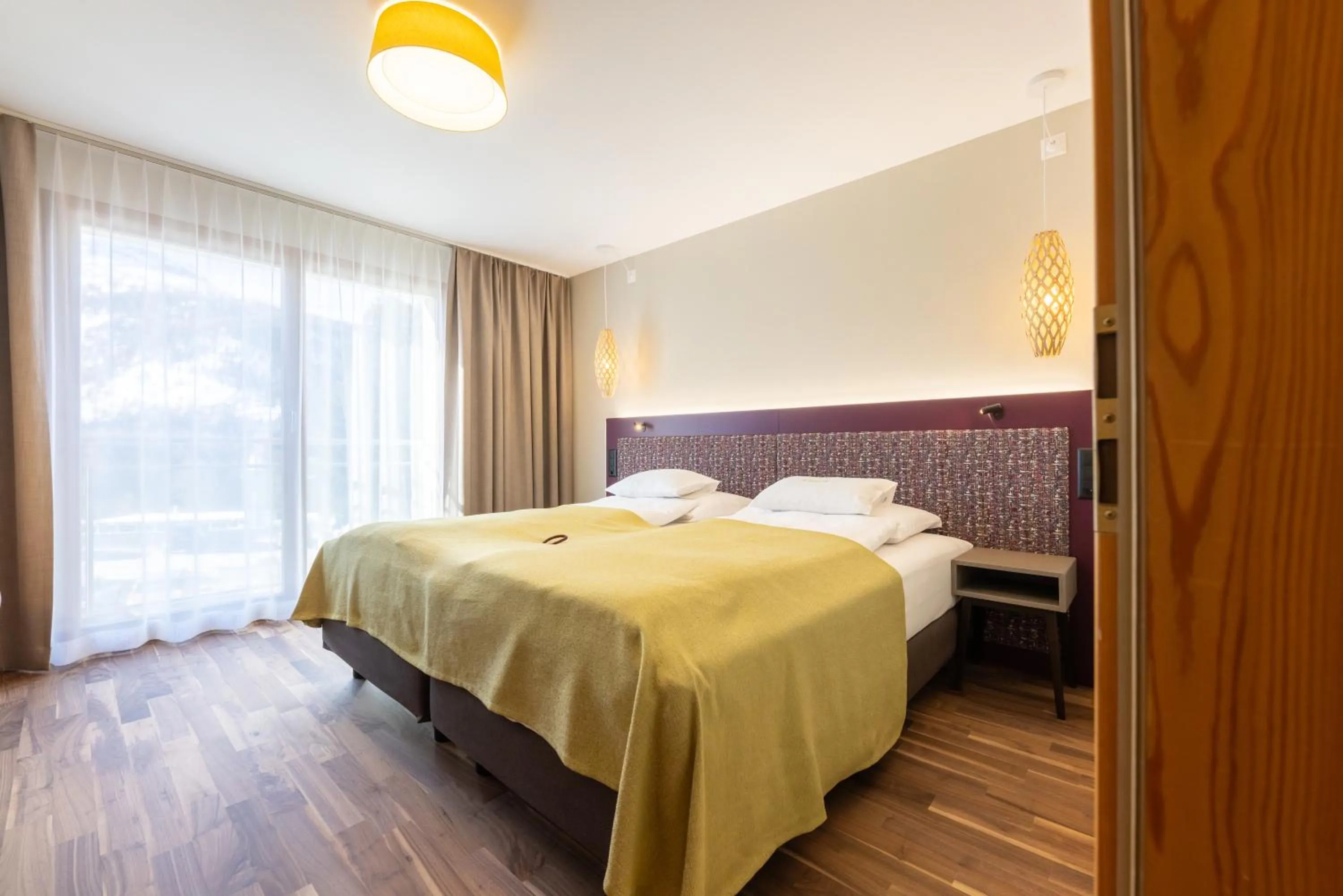 Bed in Hotel Allegra 3 Stern Superior