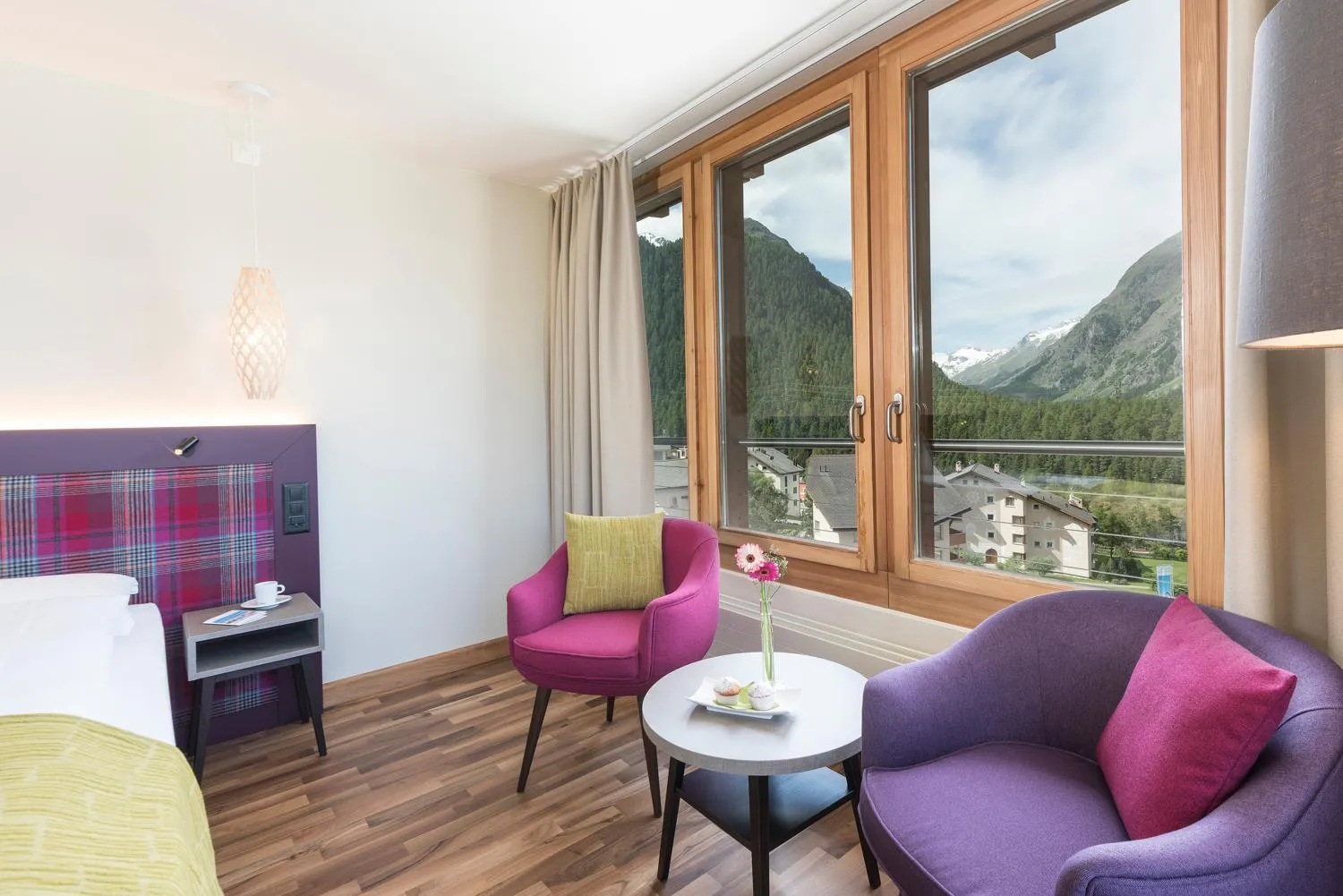 Mountain view in Hotel Allegra 3 Stern Superior