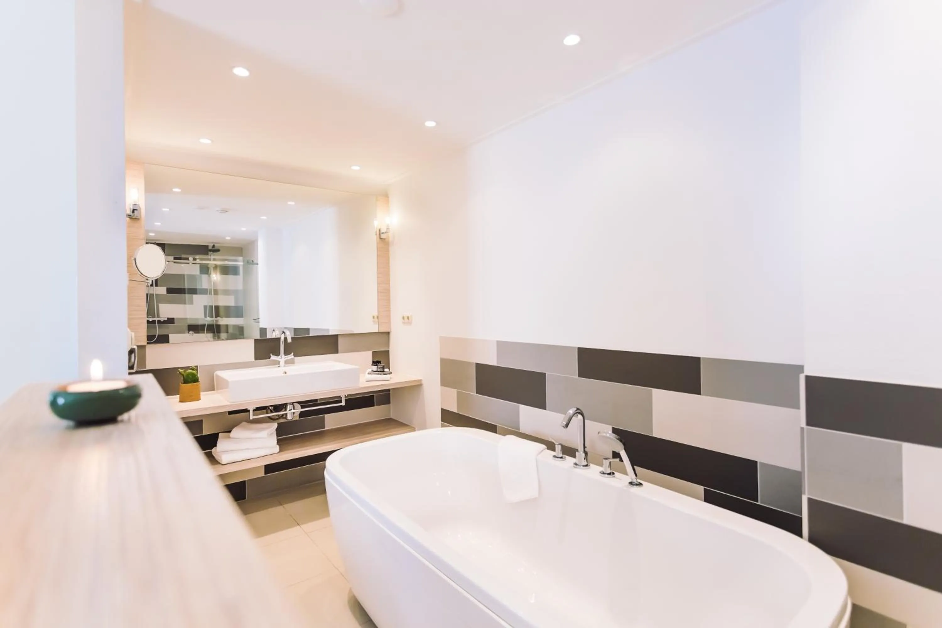 Bathroom in Logement Overzee