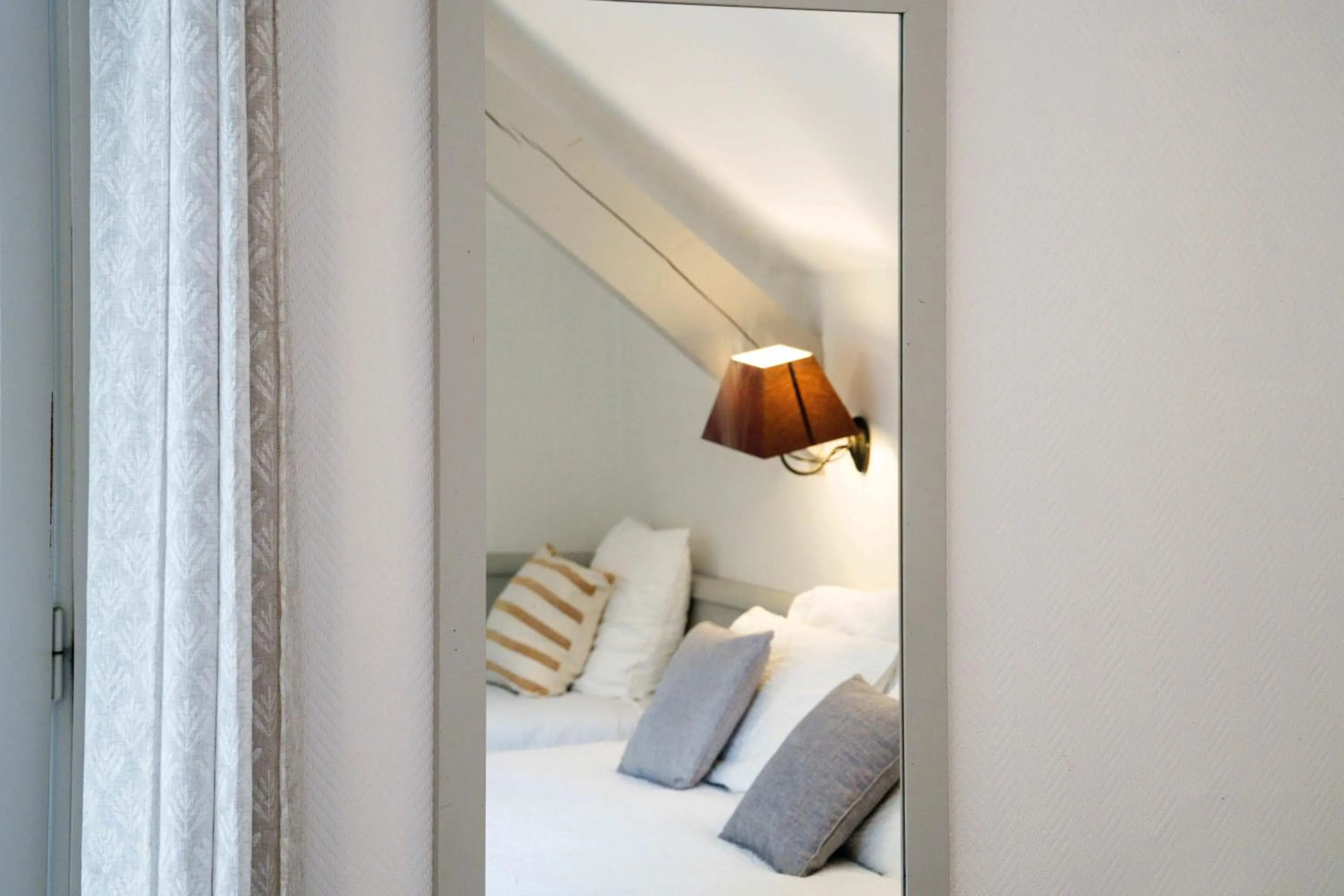 Bedroom, Bed in Logis Hôtel Etchemaïté