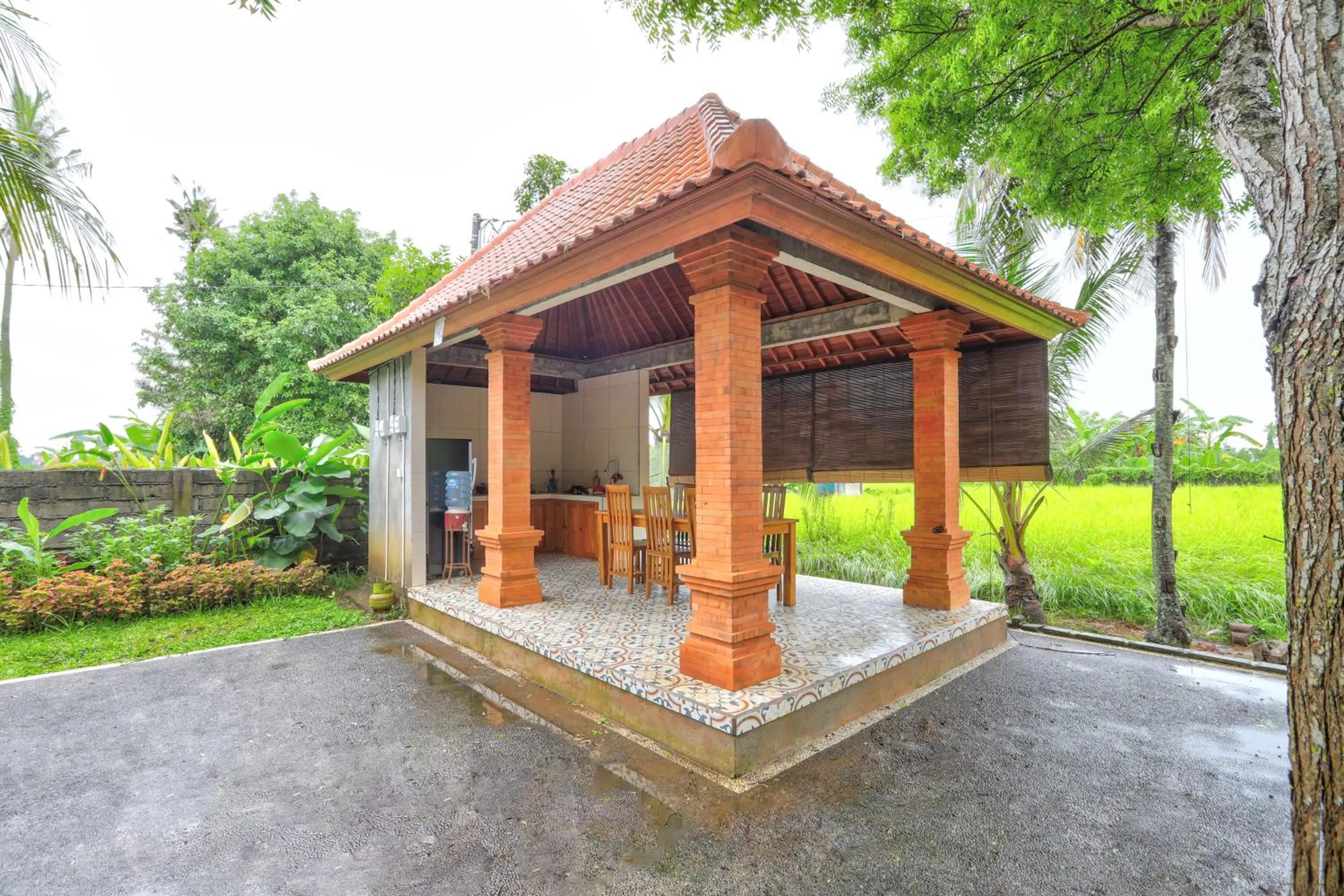 kitchen in Parthi Puri Ubud