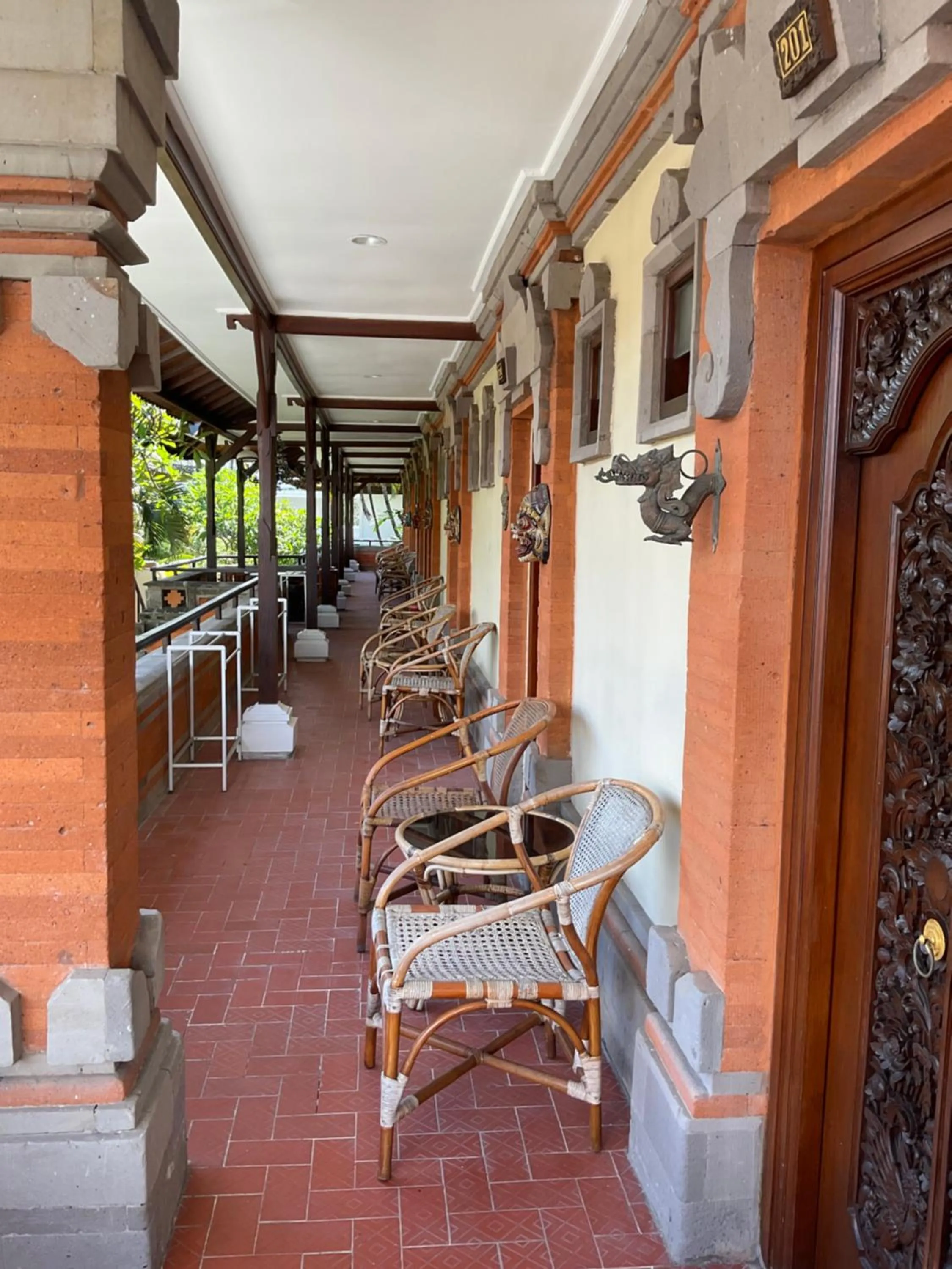 Balcony/Terrace in Grand Kumala Hotel - Hotel Kumala Legian Kuta Bali