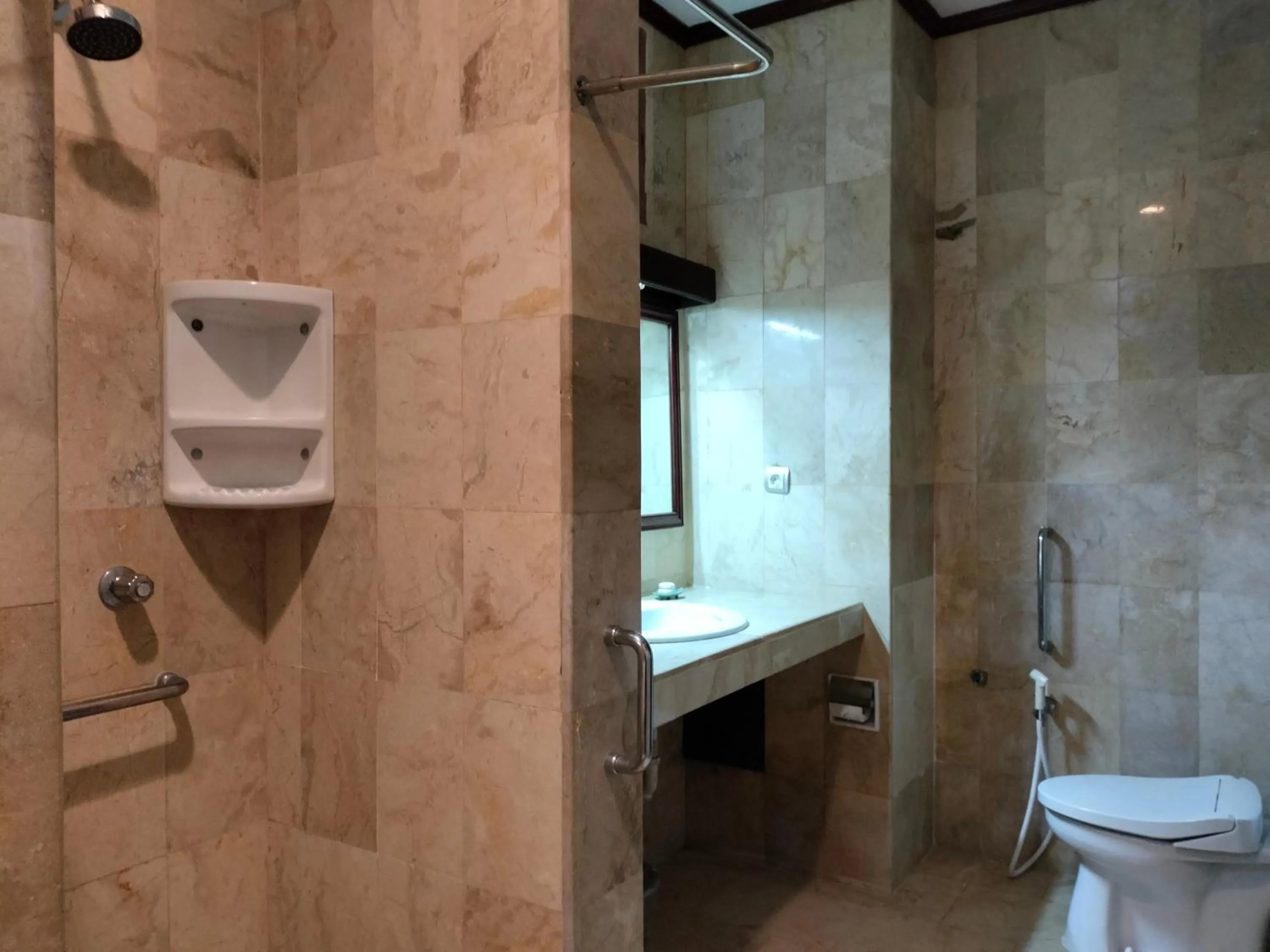 Toilet in Grand Kumala Hotel - Hotel Kumala Legian Kuta Bali