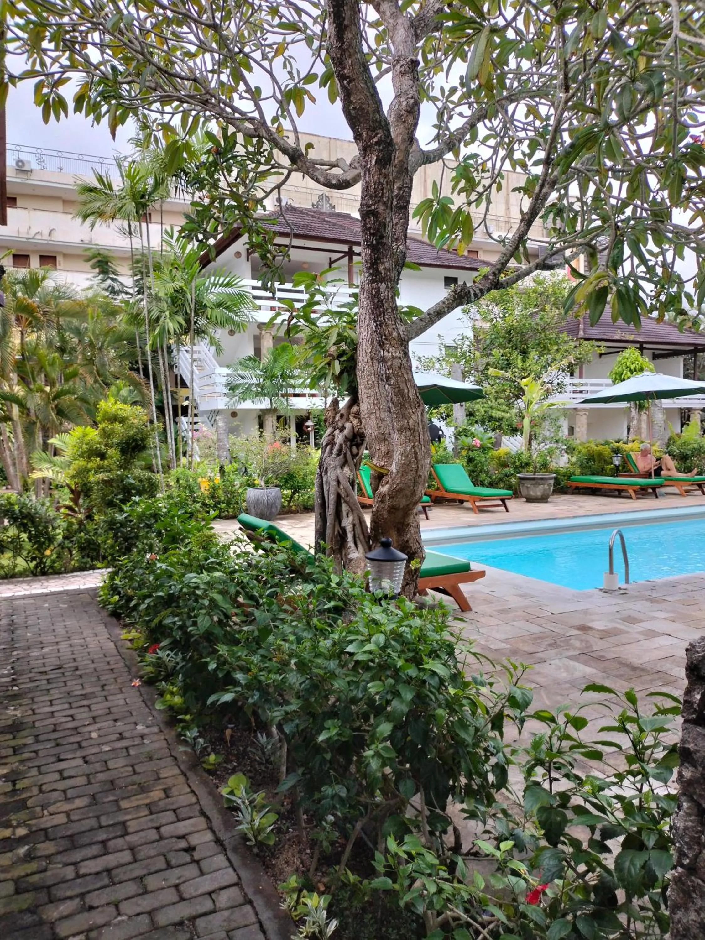 Garden view in Grand Kumala Hotel - Hotel Kumala Legian Kuta Bali