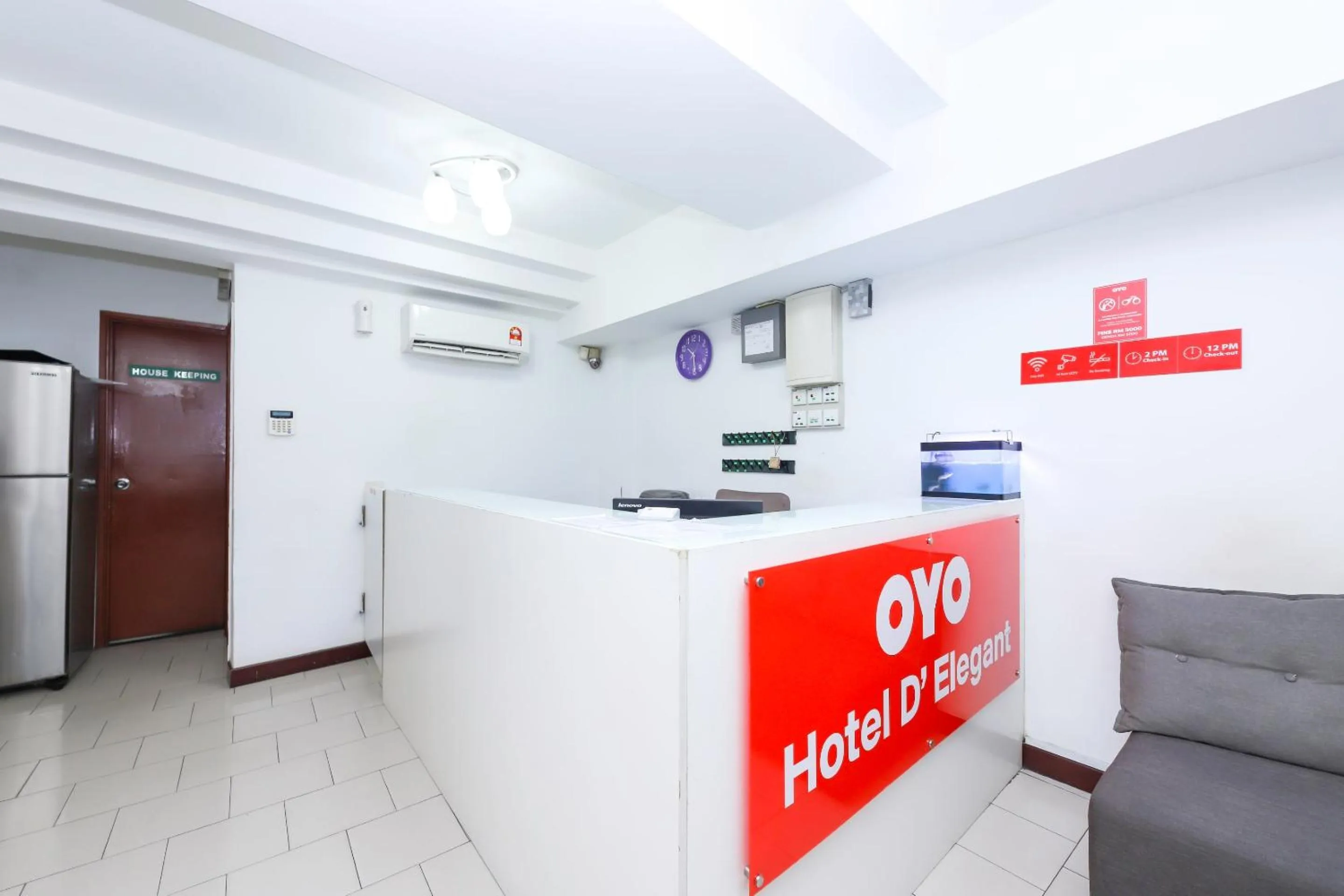 Lobby or reception in Hotel O D'Elegant