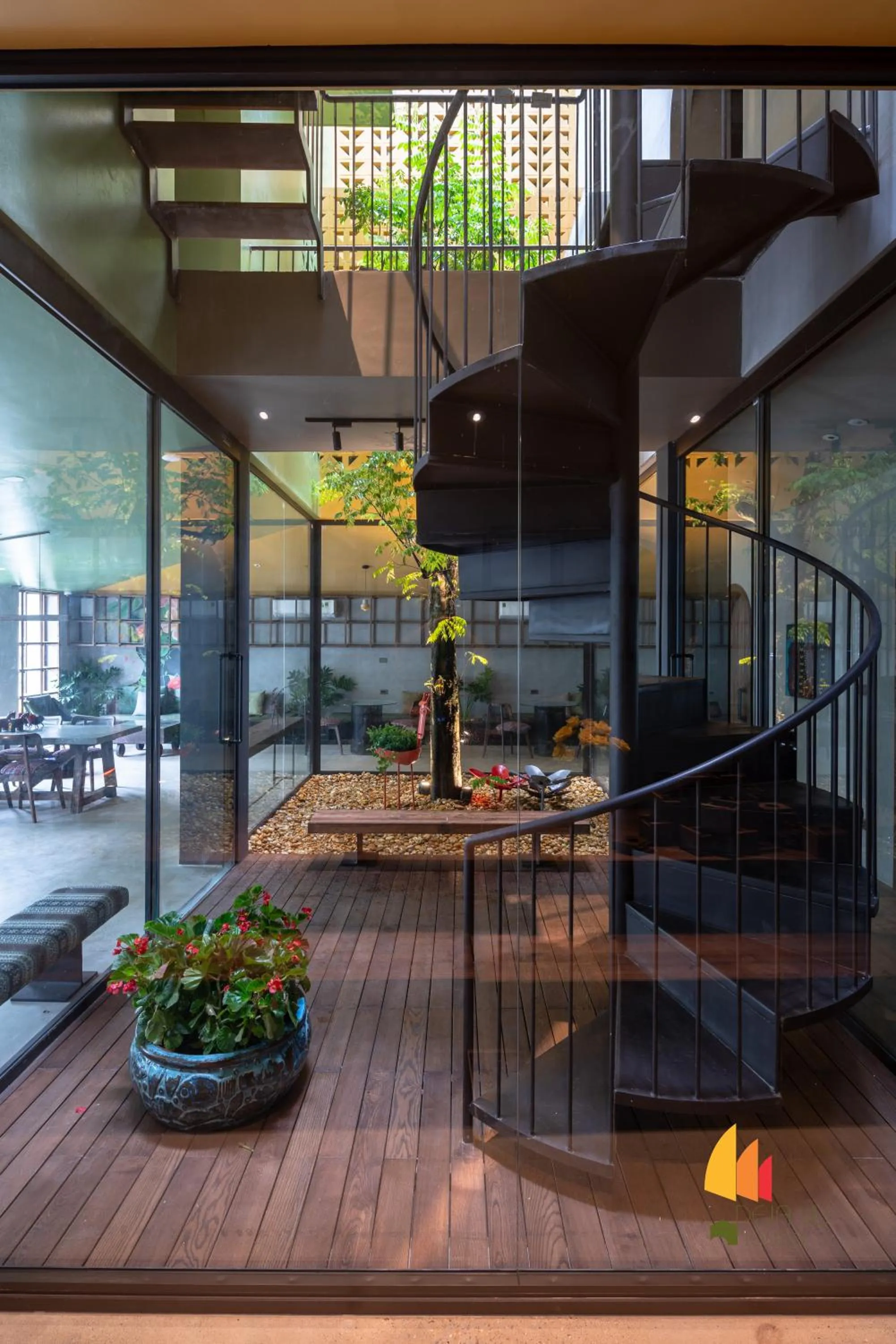 Balcony/Terrace in Deja Vu House Ha Long