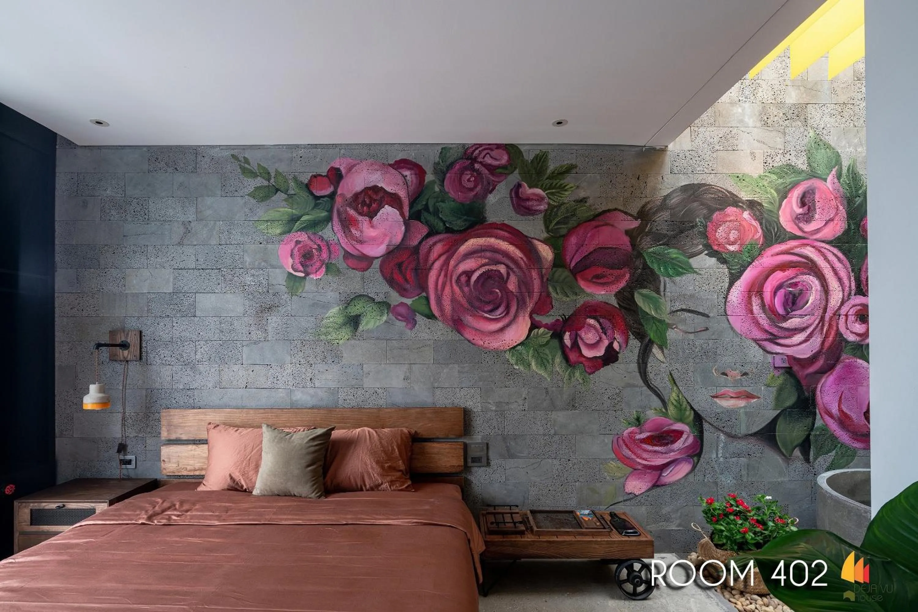 Bedroom, Bed in Deja Vu House Ha Long