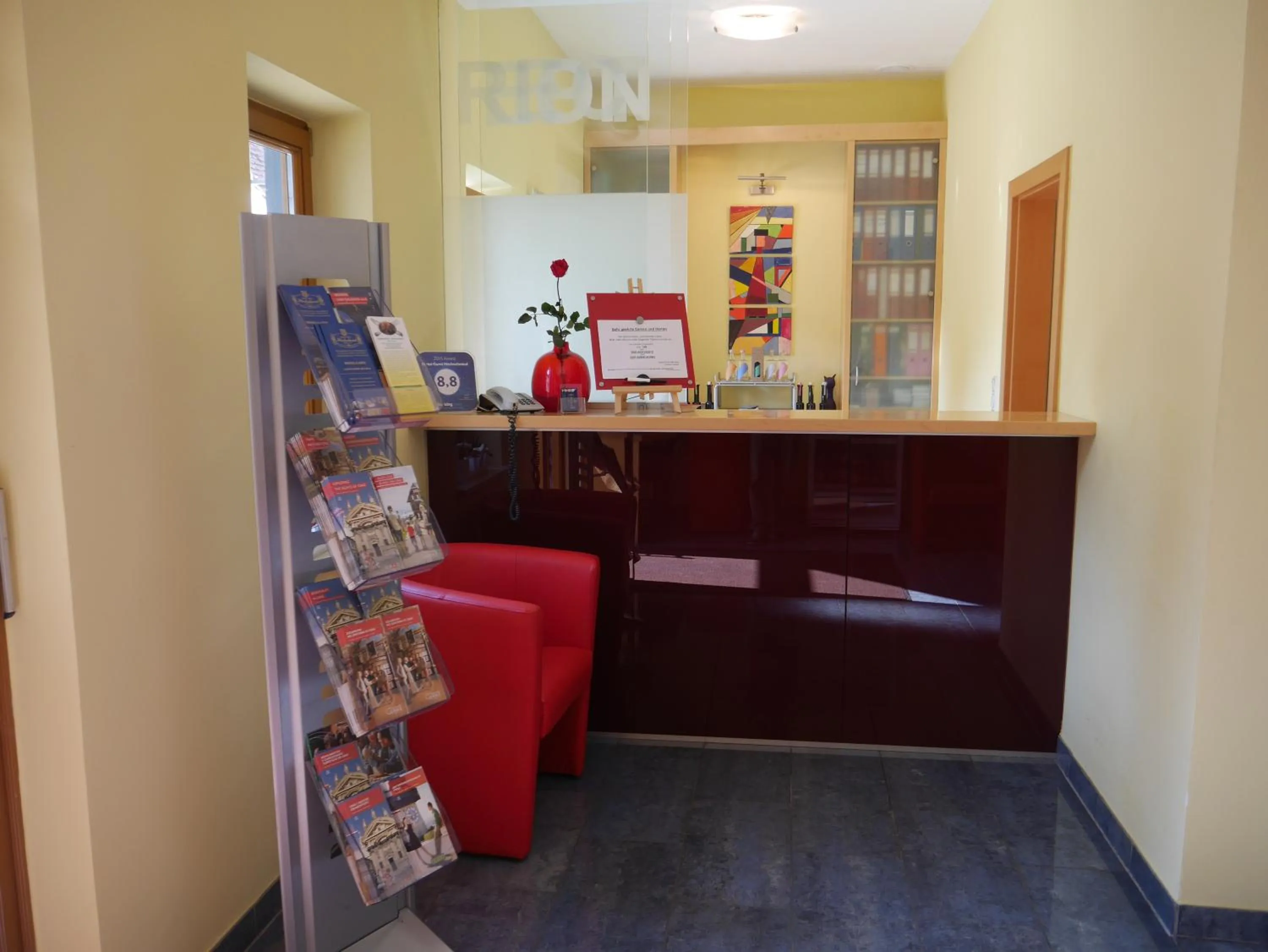 Lobby or reception in Hotel Garni Höchschmied