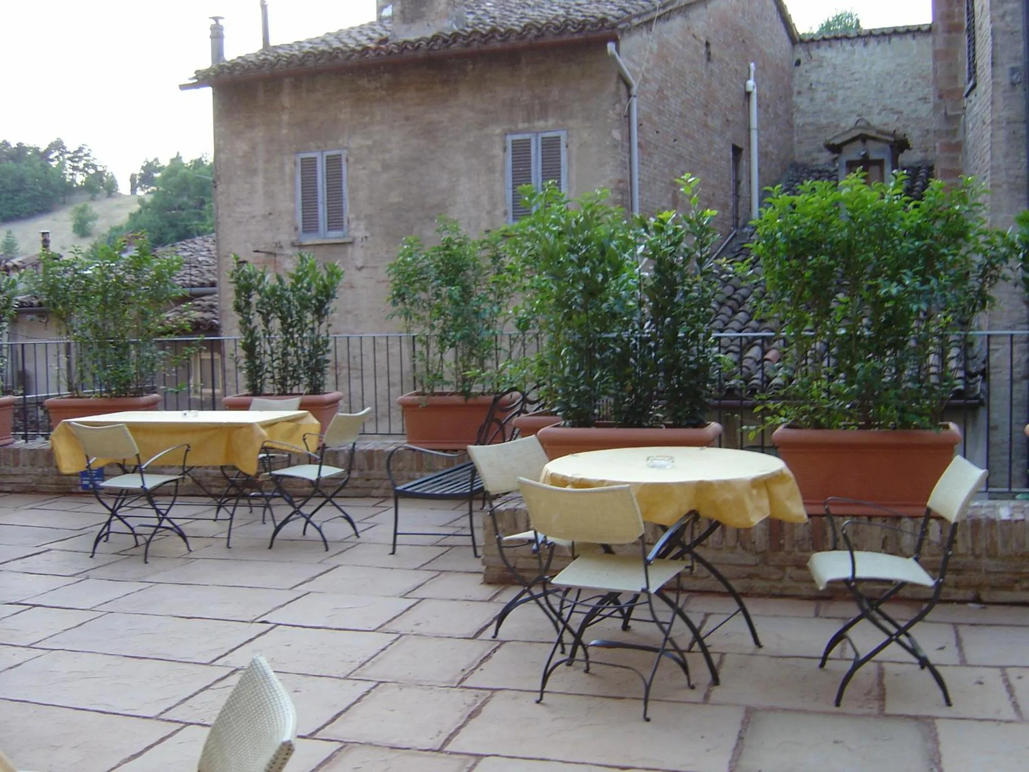 Balcony/Terrace in Albergo Italia