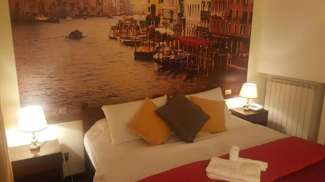 Bed in Hotel Palombella & Restaurant