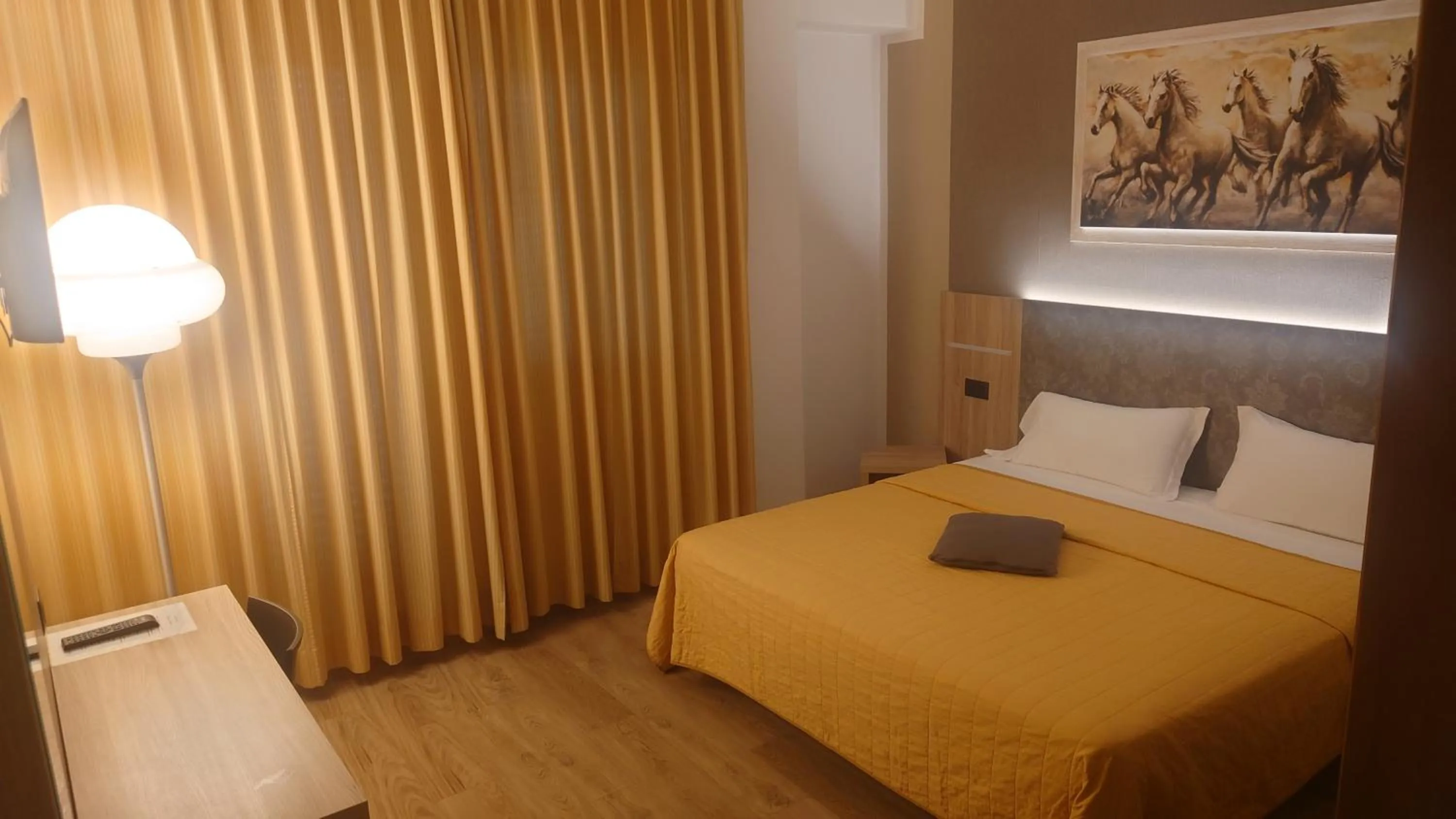 Bed in Hotel Palombella & Restaurant