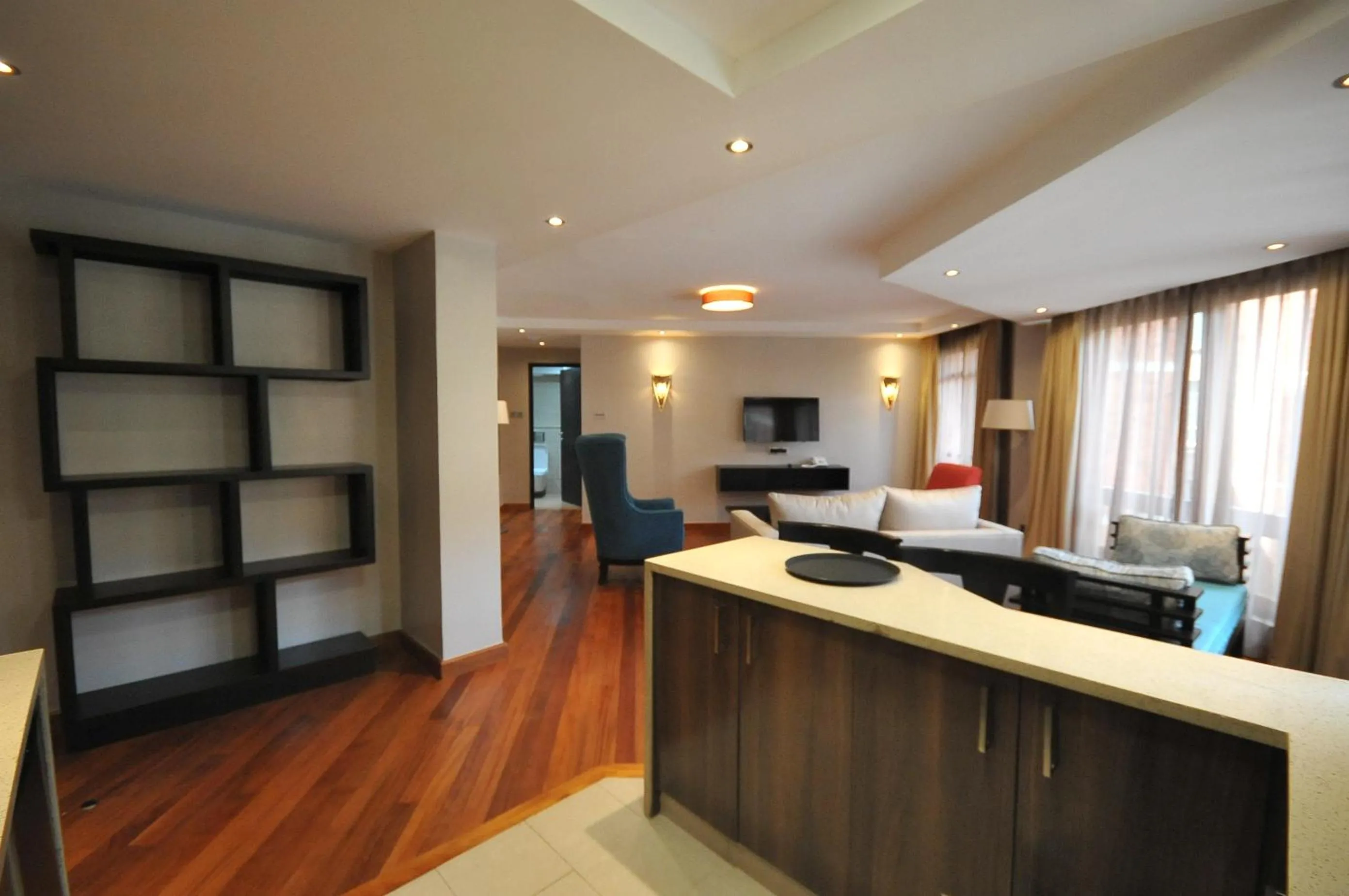 Living room in Longonot Place Serviced Apartment-Nairobi, City Centre CBD