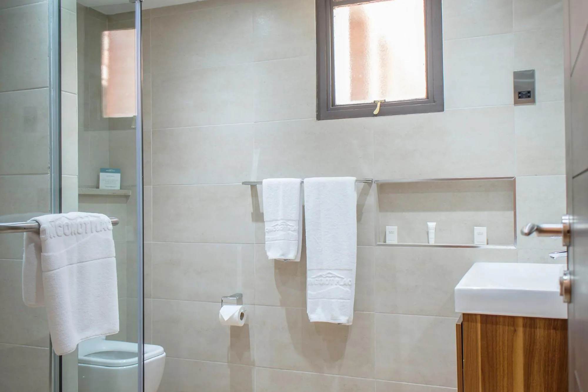Bathroom in Longonot Place Serviced Apartment-Nairobi, City Centre CBD