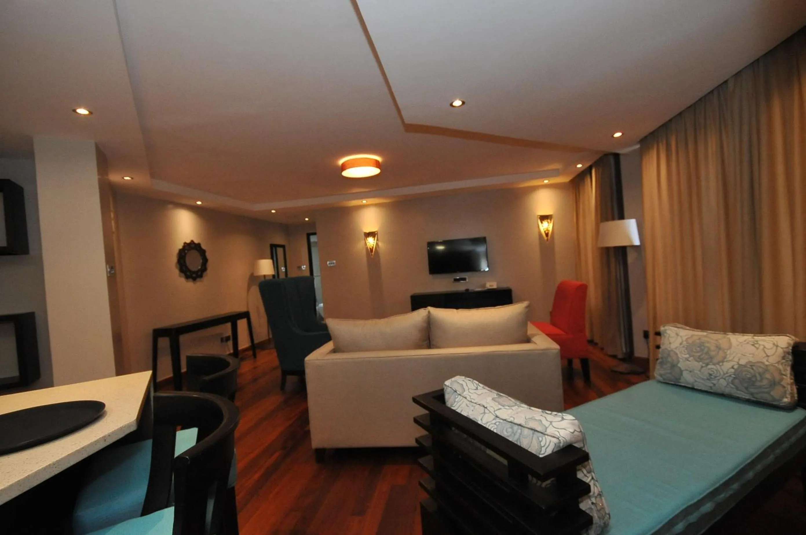 Living room in Longonot Place Serviced Apartment-Nairobi, City Centre CBD