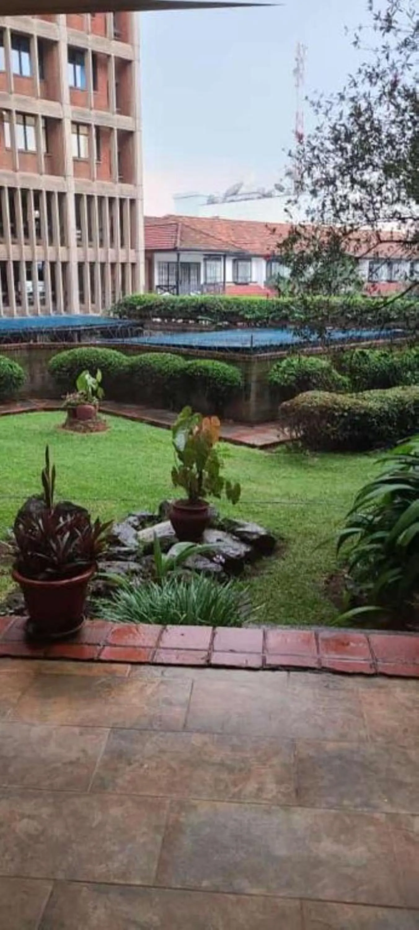 Garden view in Longonot Place Serviced Apartment-Nairobi, City Centre CBD