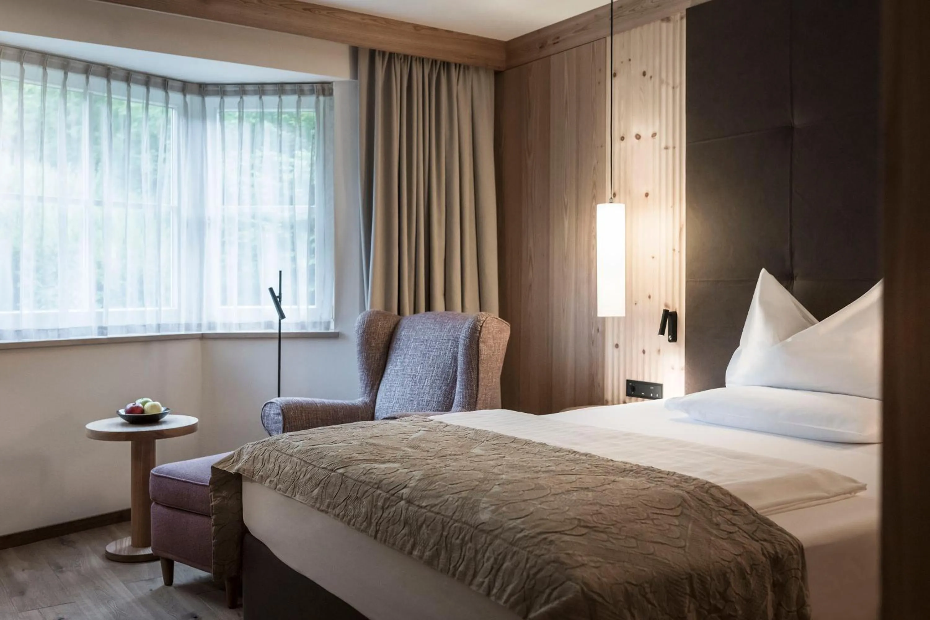 Bedroom, Bed in Adler Spa Resort Dolomiti