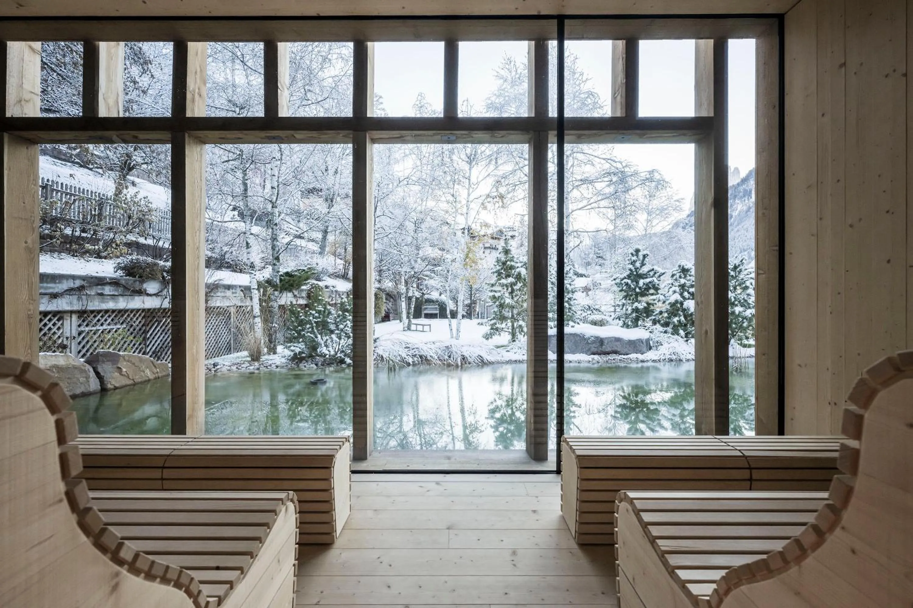 Sauna in Adler Spa Resort Dolomiti