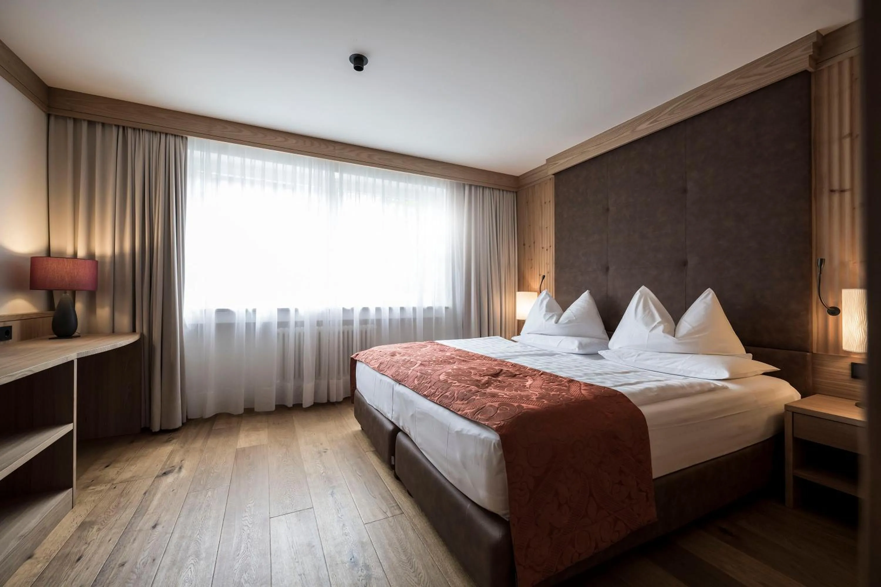 Bedroom, Bed in Adler Spa Resort Dolomiti